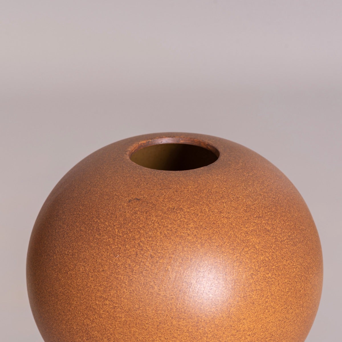 Based On (Yellow Ochre) Ceramic Vase