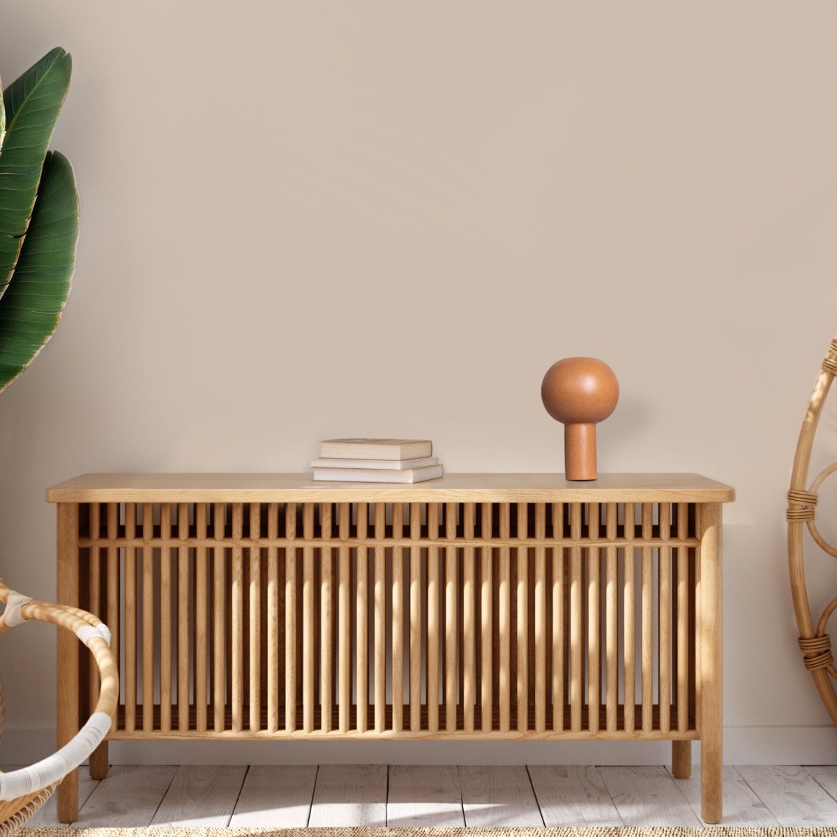 Based On (Yellow Ochre) Ceramic Vase