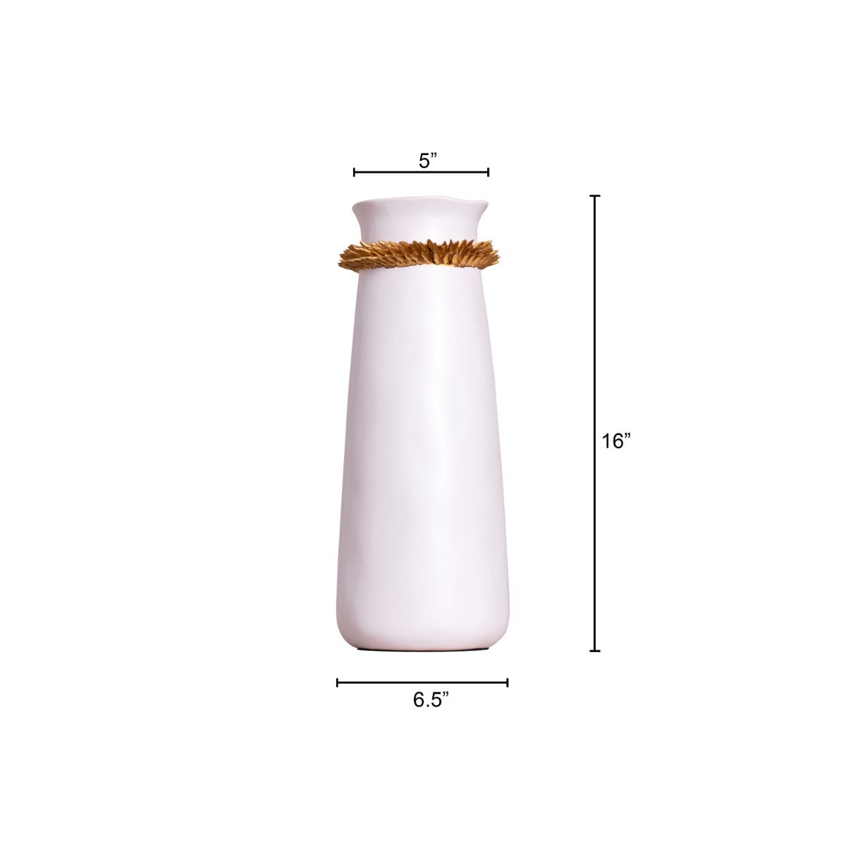 Mirage (White) Ceramic Vase