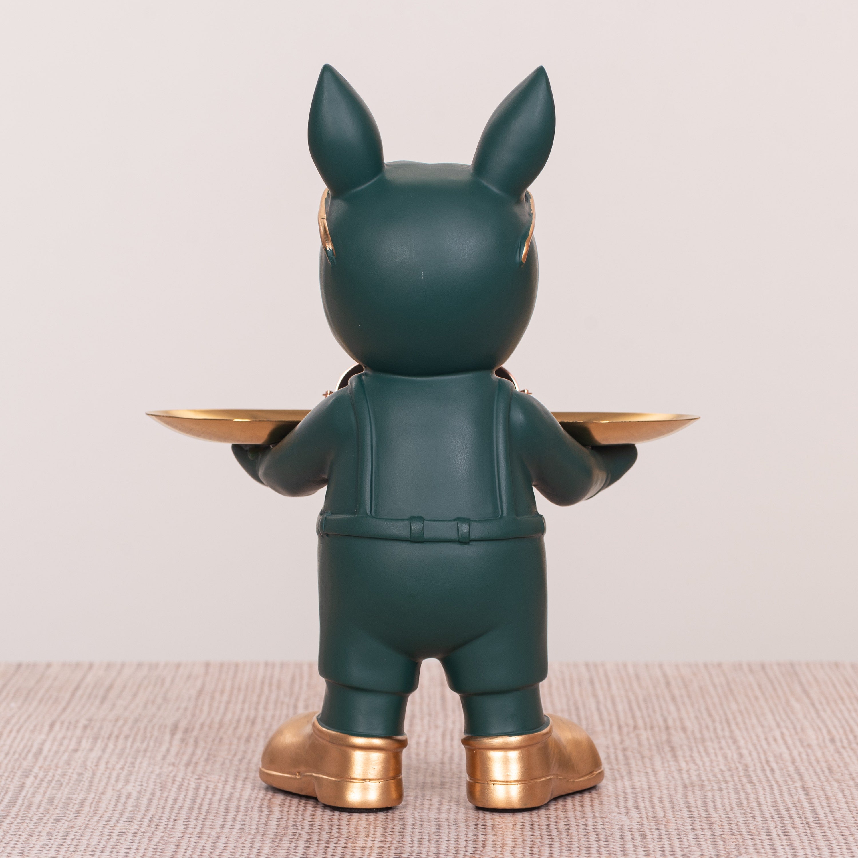 Swag Life (Green, Gold) Home Decor Tray