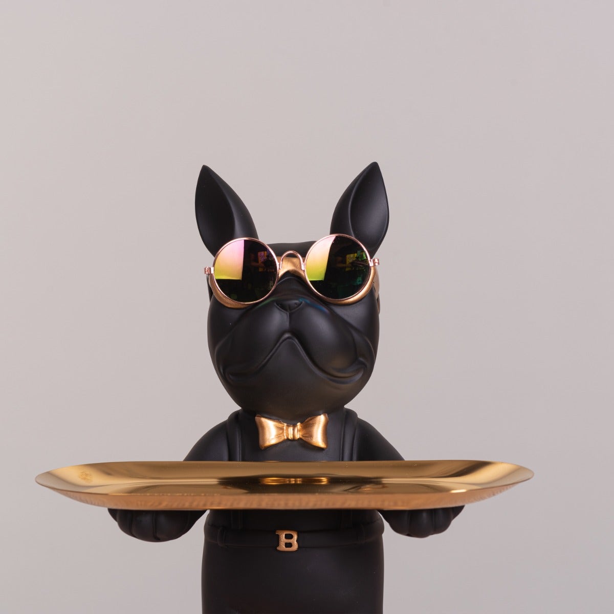 Swag Life (Black, Gold) Home Decor Tray