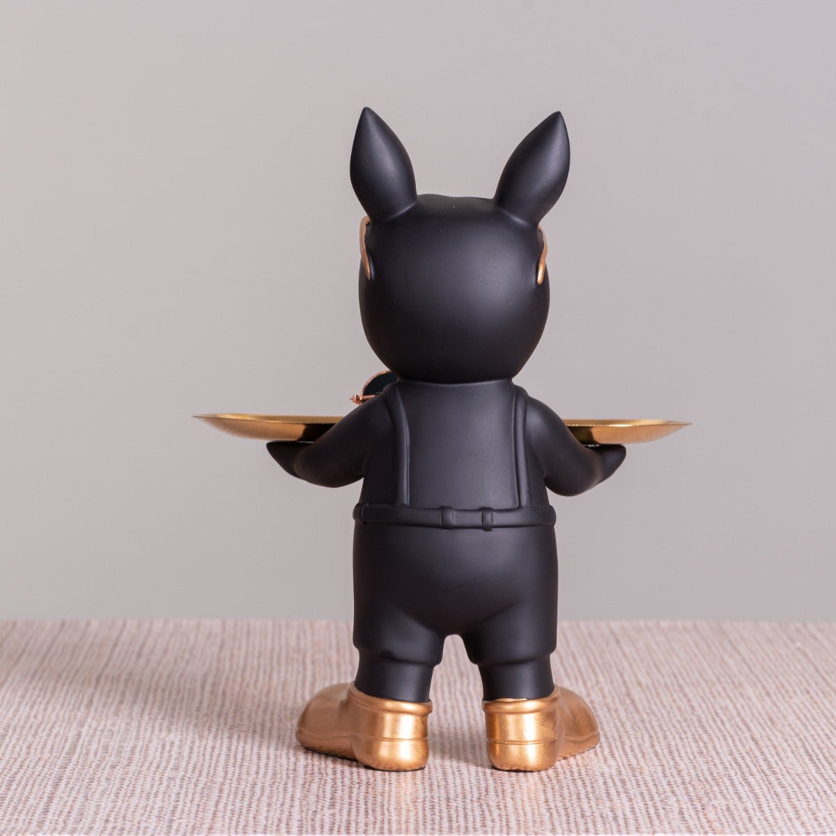 Swag Life (Black, Gold) Home Decor Tray