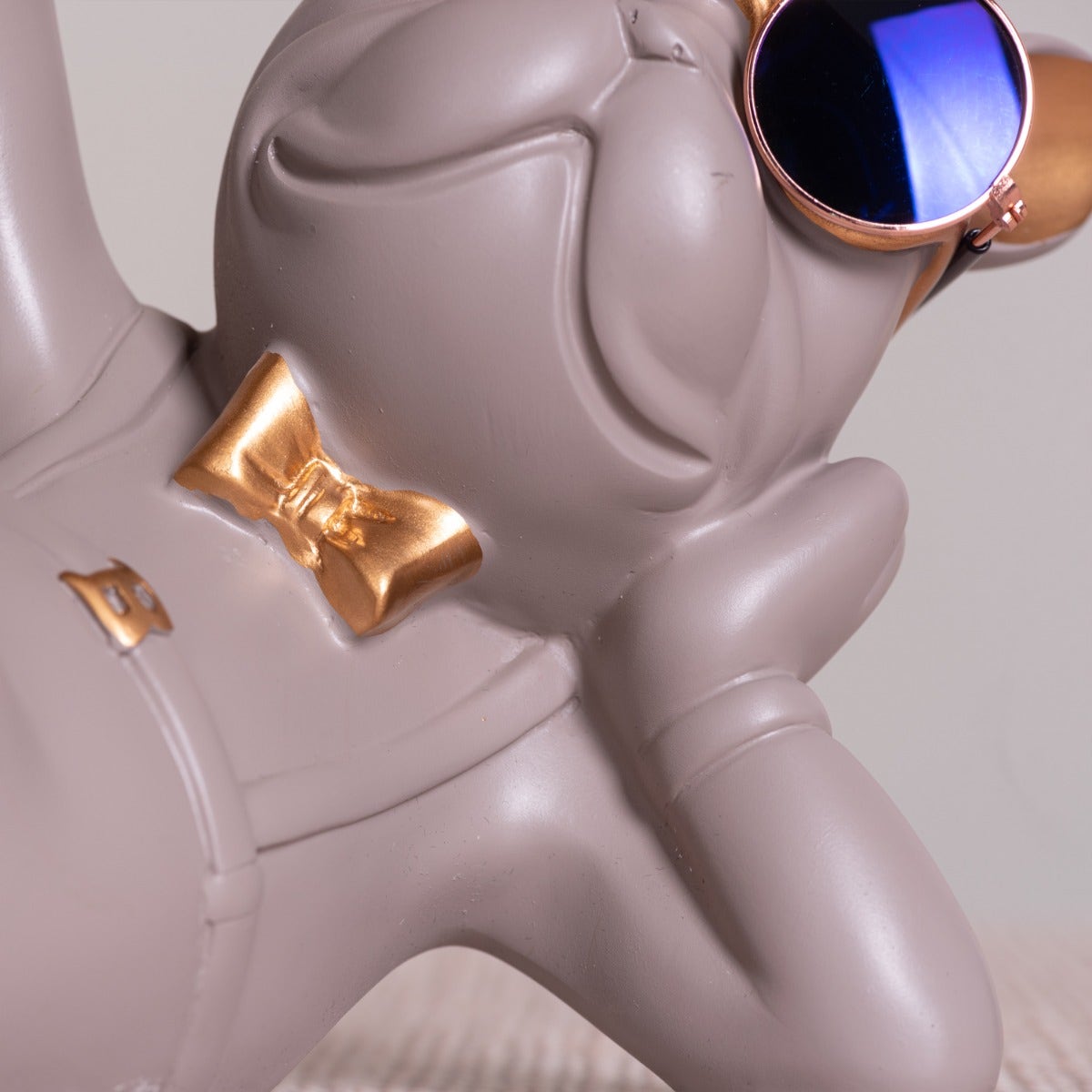 Drama Date (Grey, Gold) Home Decor Tray