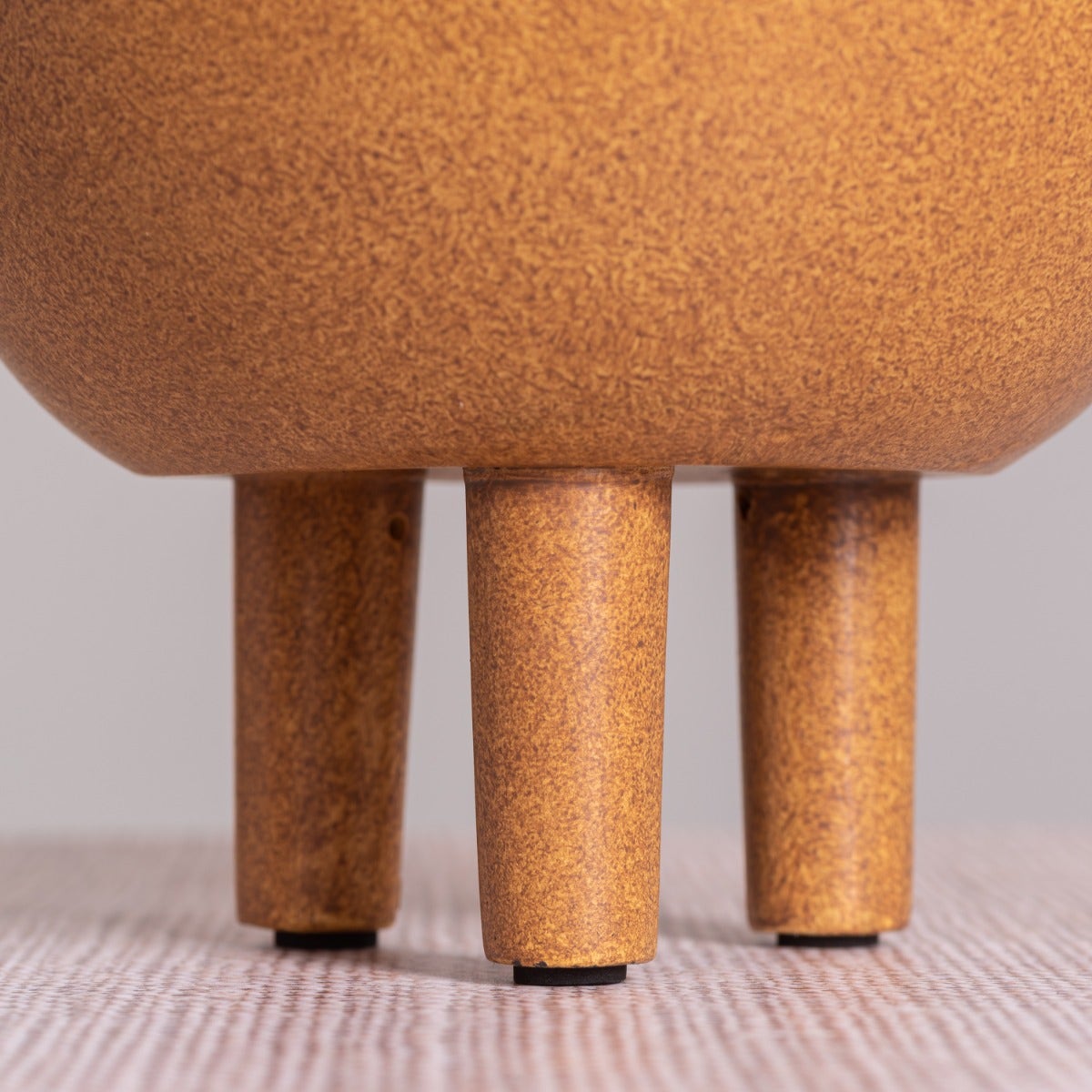 Terra Cotta Heart (Yellow) Ceramic Vase