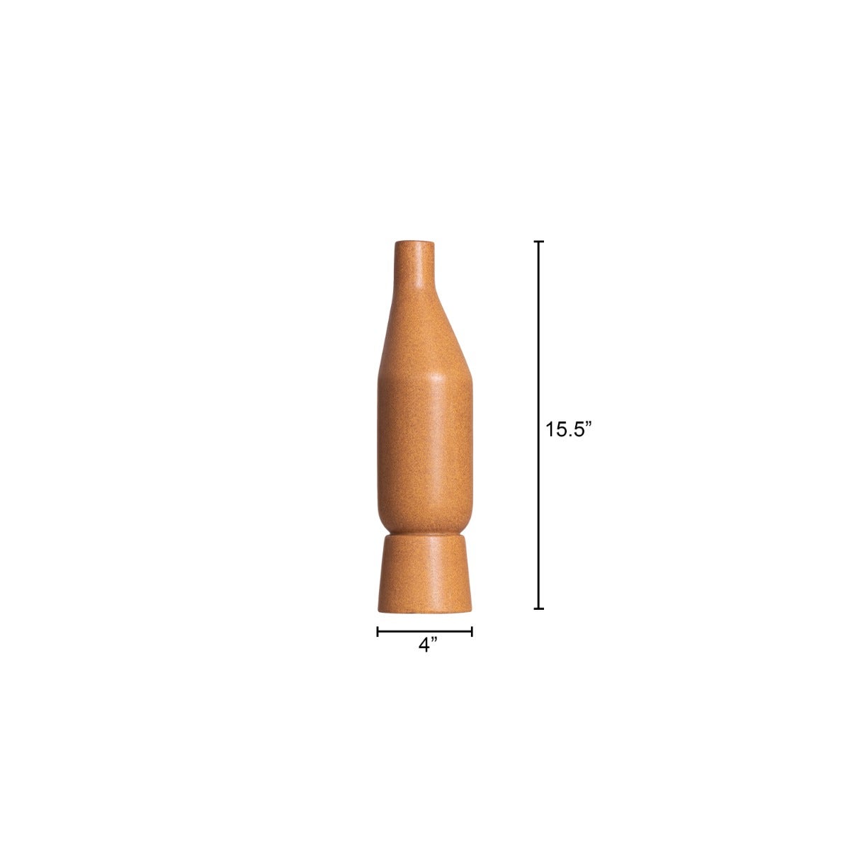 Terra Cotta Vibes (Yellow) Ceramic Vase