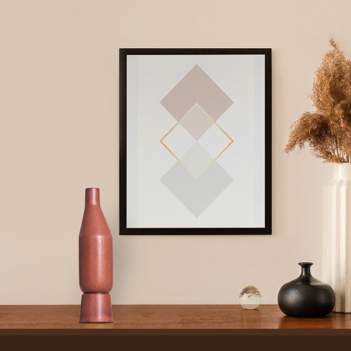 Terra Cotta Vibes (Brown) Ceramic Vase