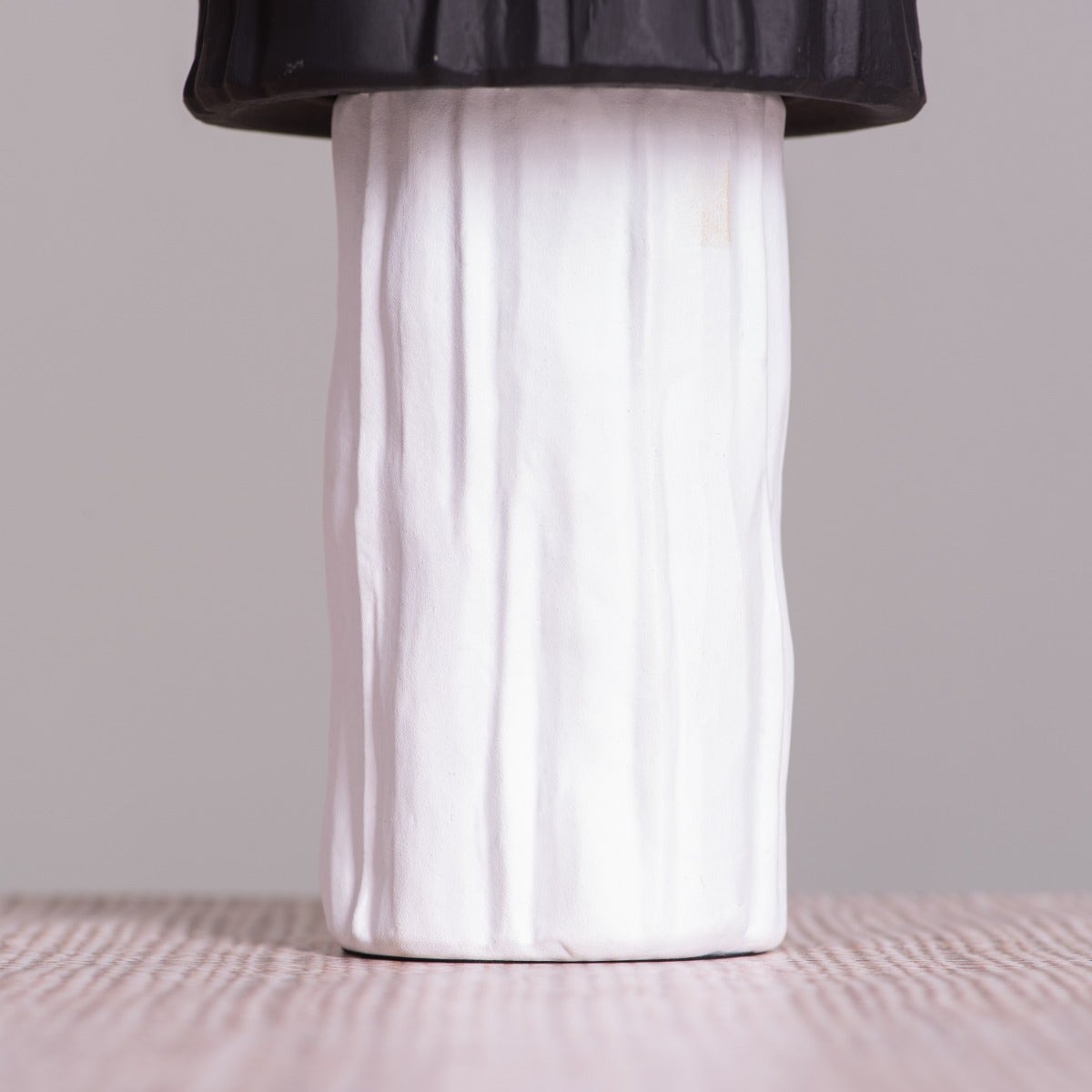 Shipwrecked (White/Black) Ceramic Vase