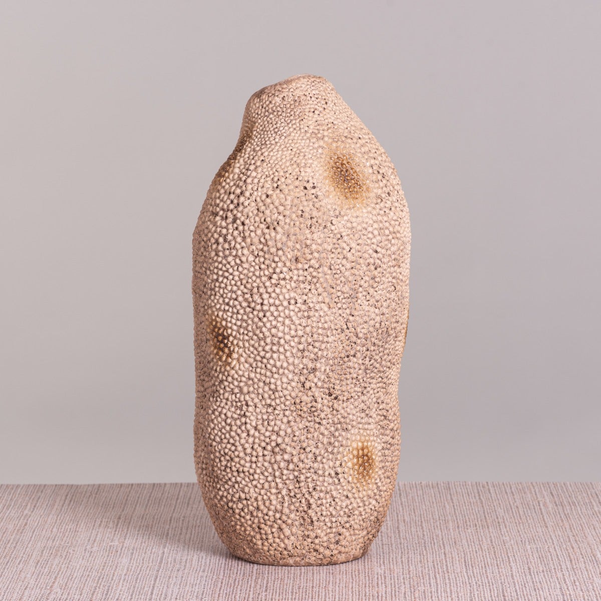 Coral Deep (Large, Brown) Ceramic Vase