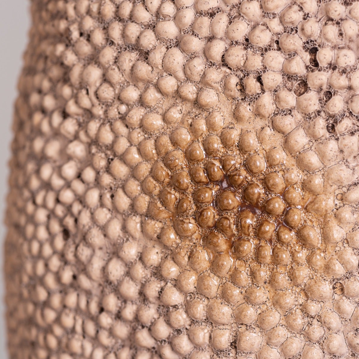 Coral Deep (Large, Brown) Ceramic Vase