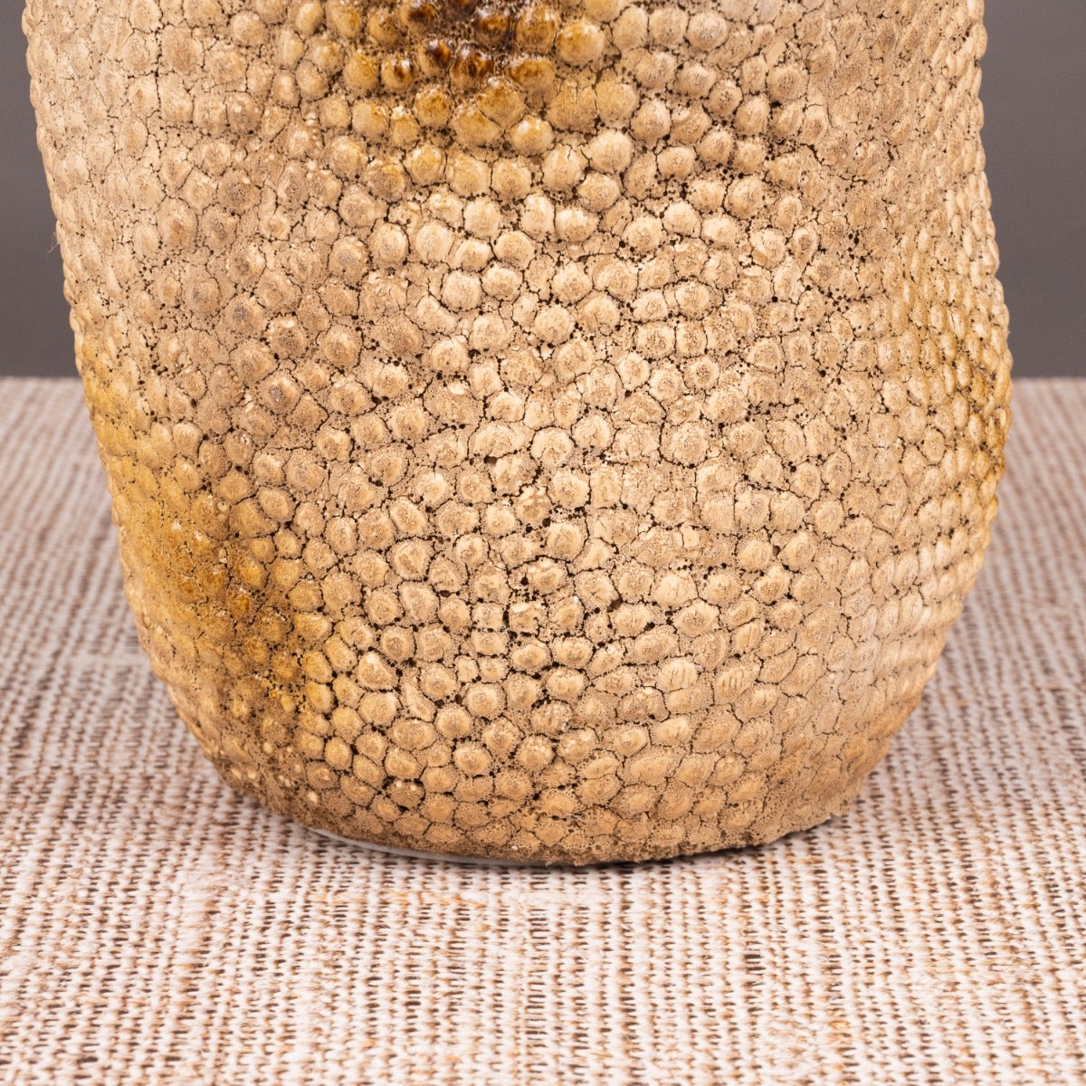 Coral Deep (Small, Brown) Ceramic Vase