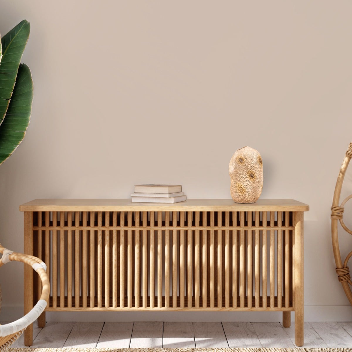 Coral Deep (Small, Brown) Ceramic Vase