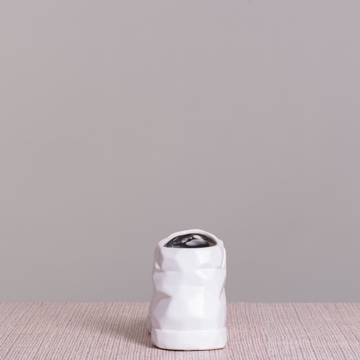 Practice Makes Perfect (White, Gold) Ceramic Home Decor