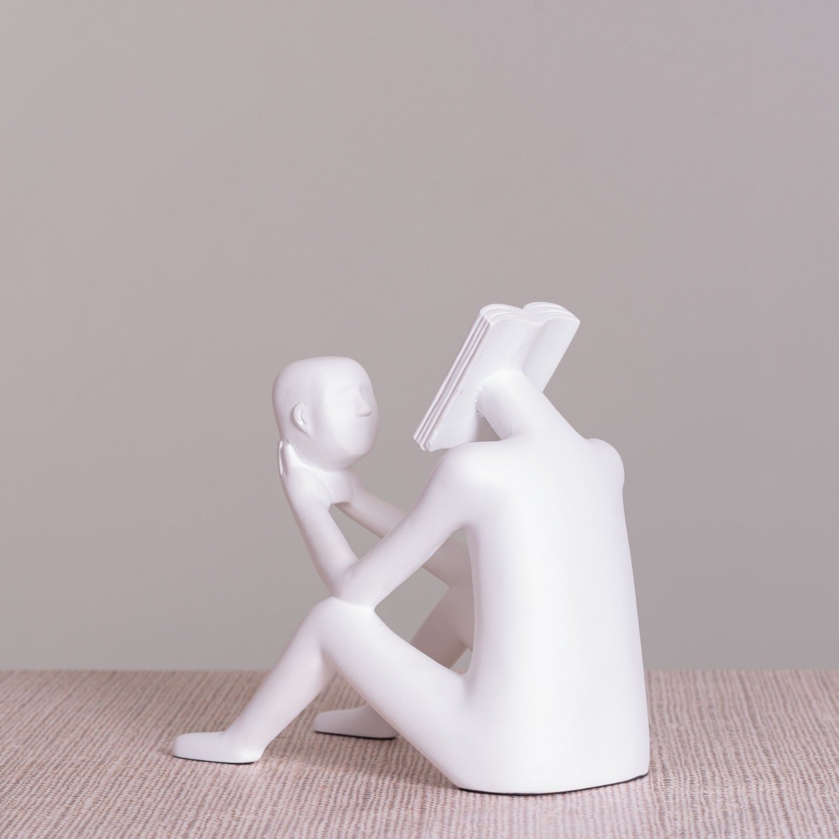 Read To Me (White) Resin  Home Decor