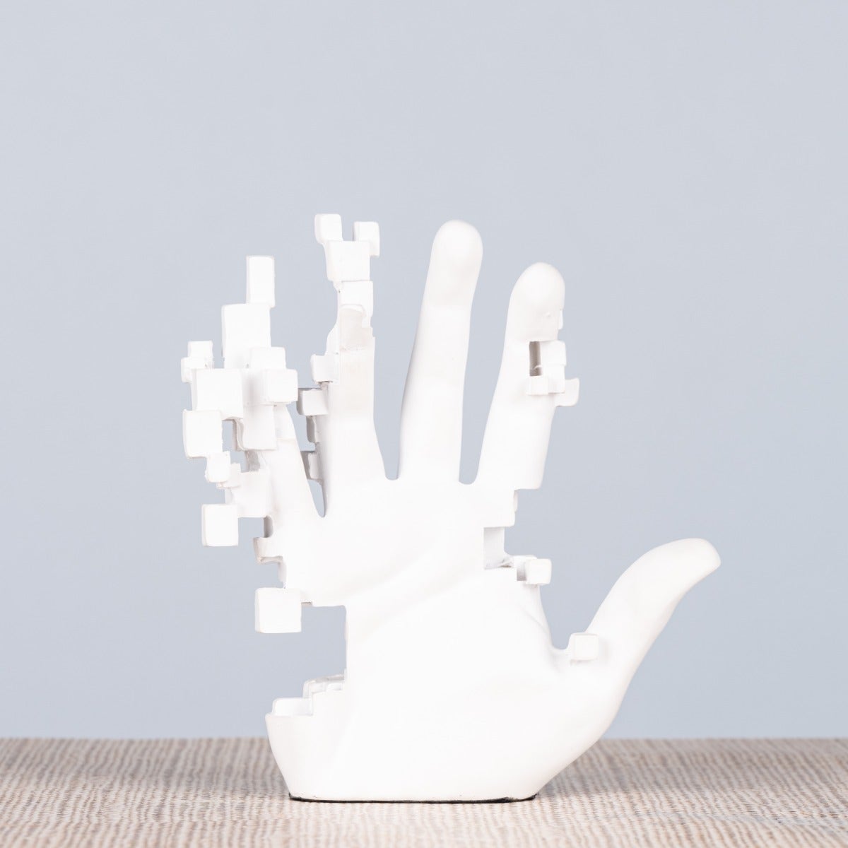 Unlocked (Small, White) Resin  Home Decor