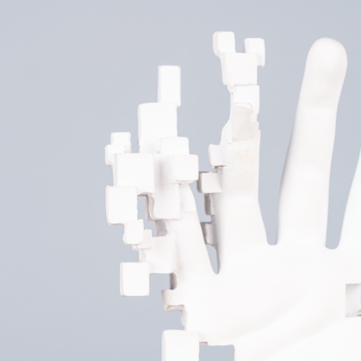 Unlocked (Small, White) Resin  Home Decor