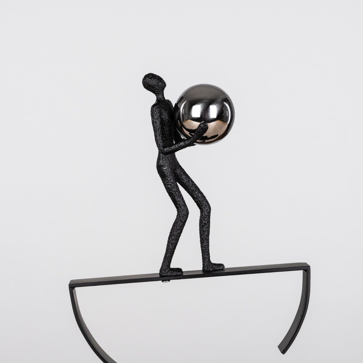 Excess Baggage (Black) Resin-Marble Home Decor