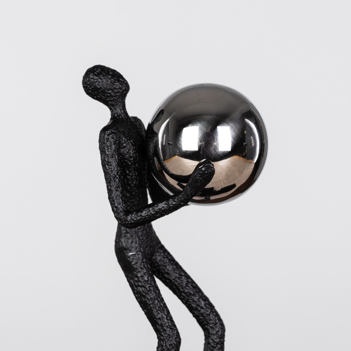 Excess Baggage (Black) Resin-Marble Home Decor