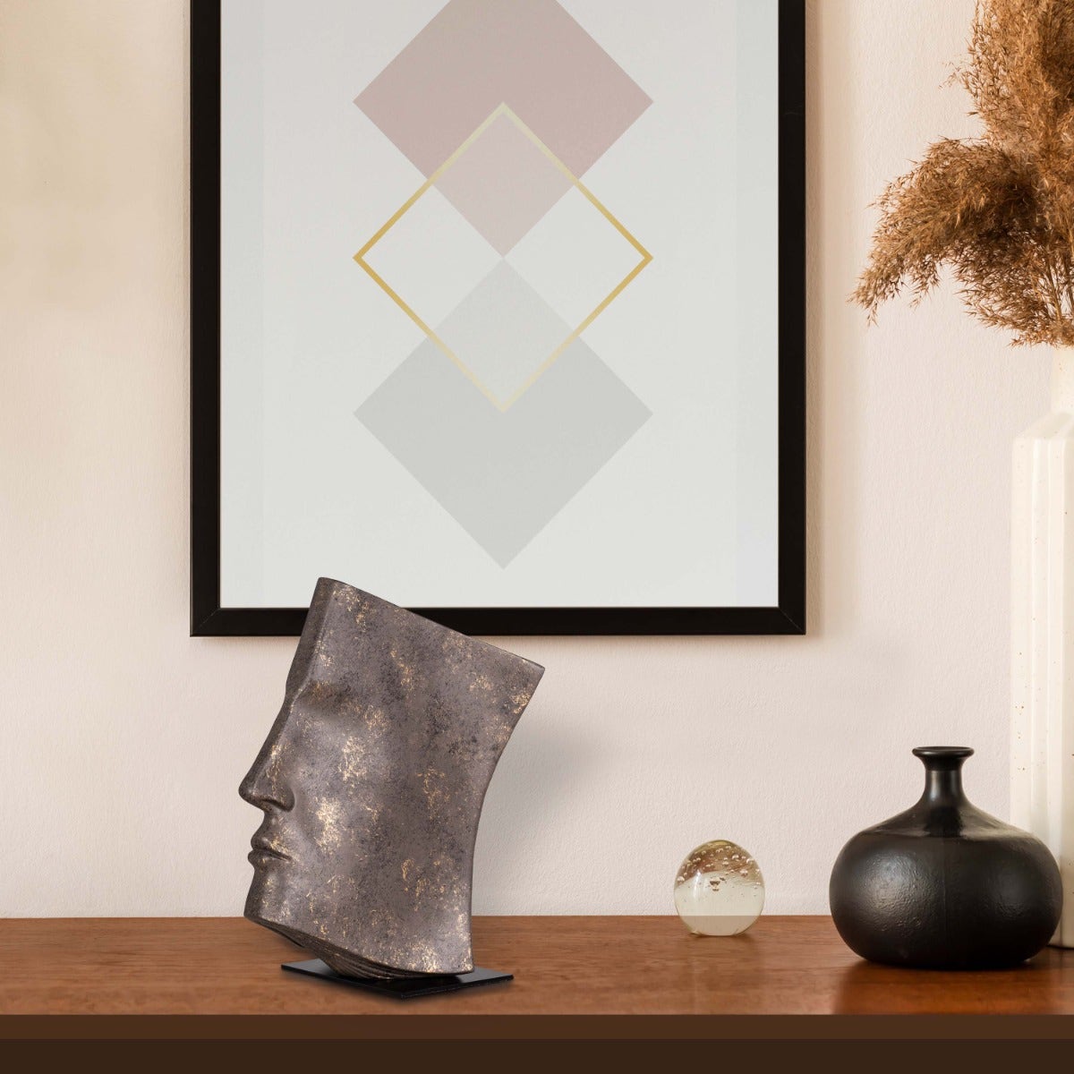 Mark Of A Man (Small, Antique Copper) Resin Home Decor