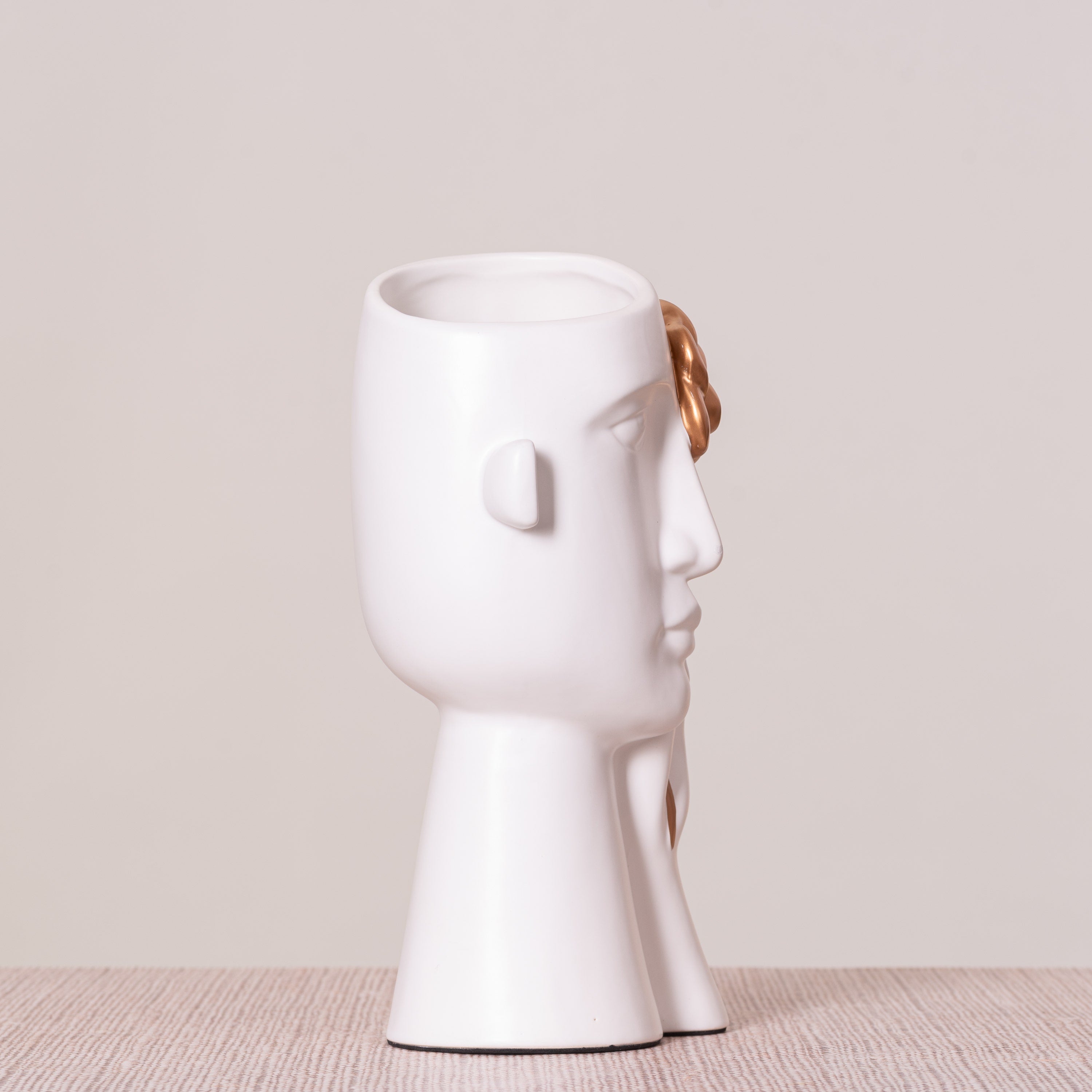 Forever Rose (White) Ceramic Vase