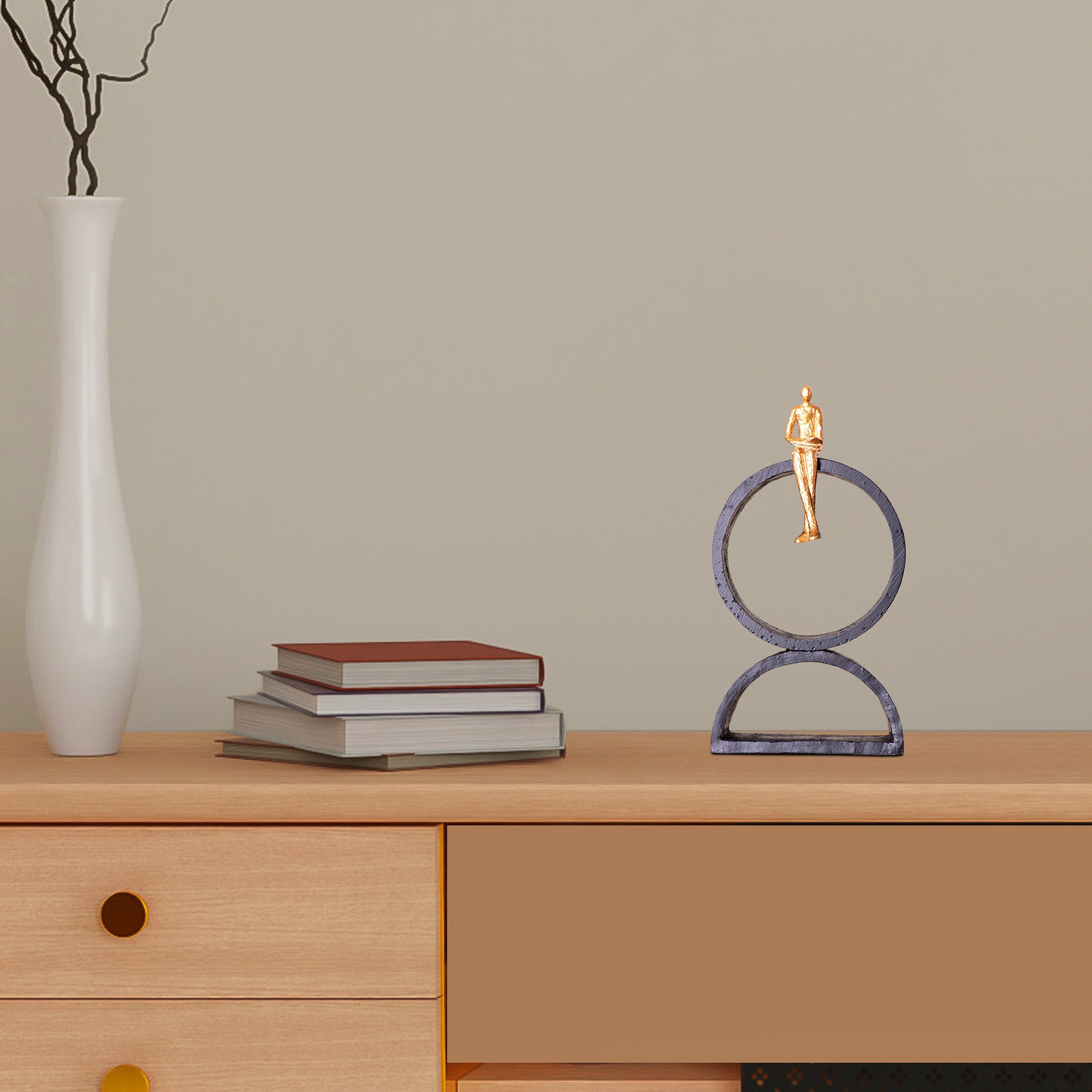 Close Yet Afar (Black/Gold) Home Decor