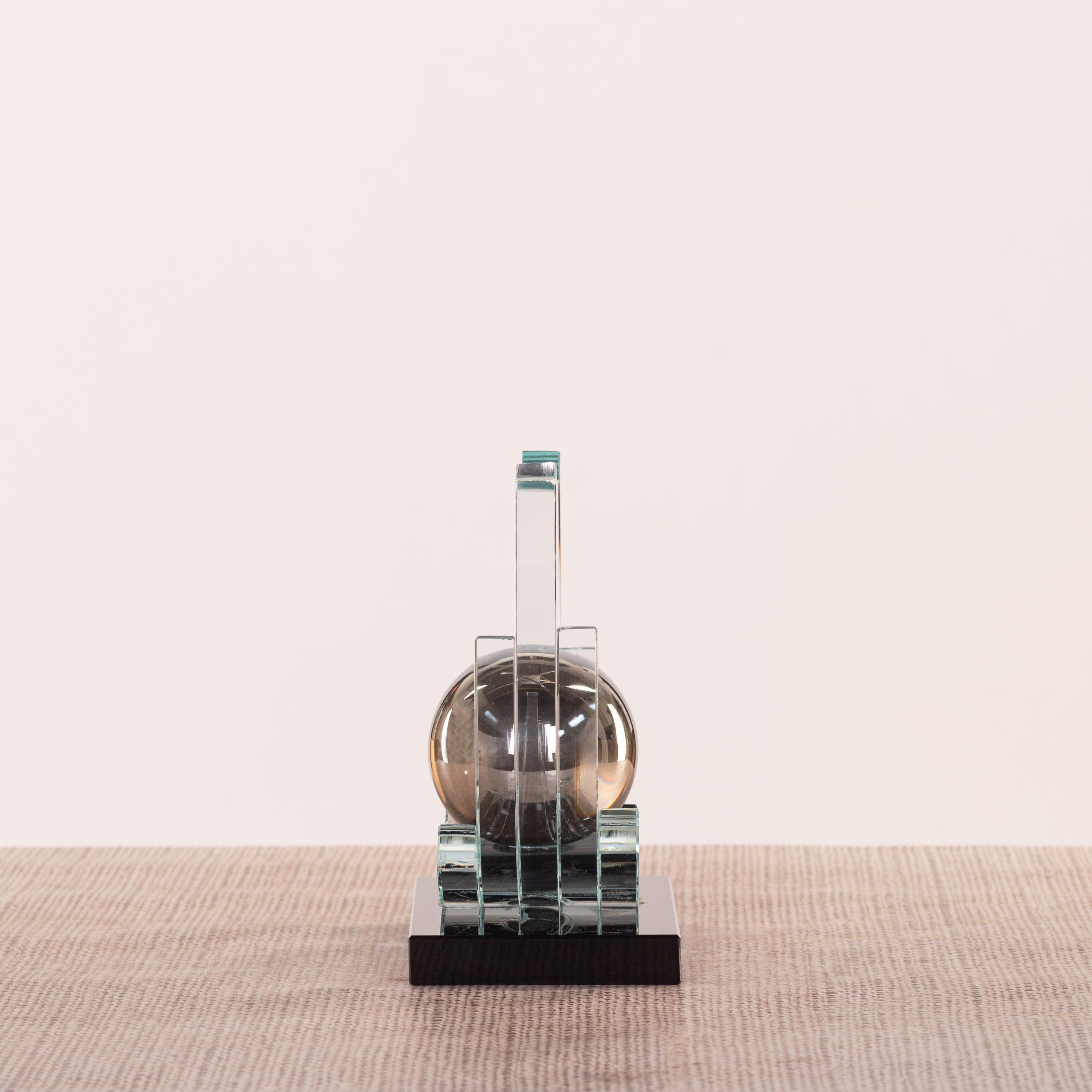 The Long Night (Chrome, Black) Glass Home Decor