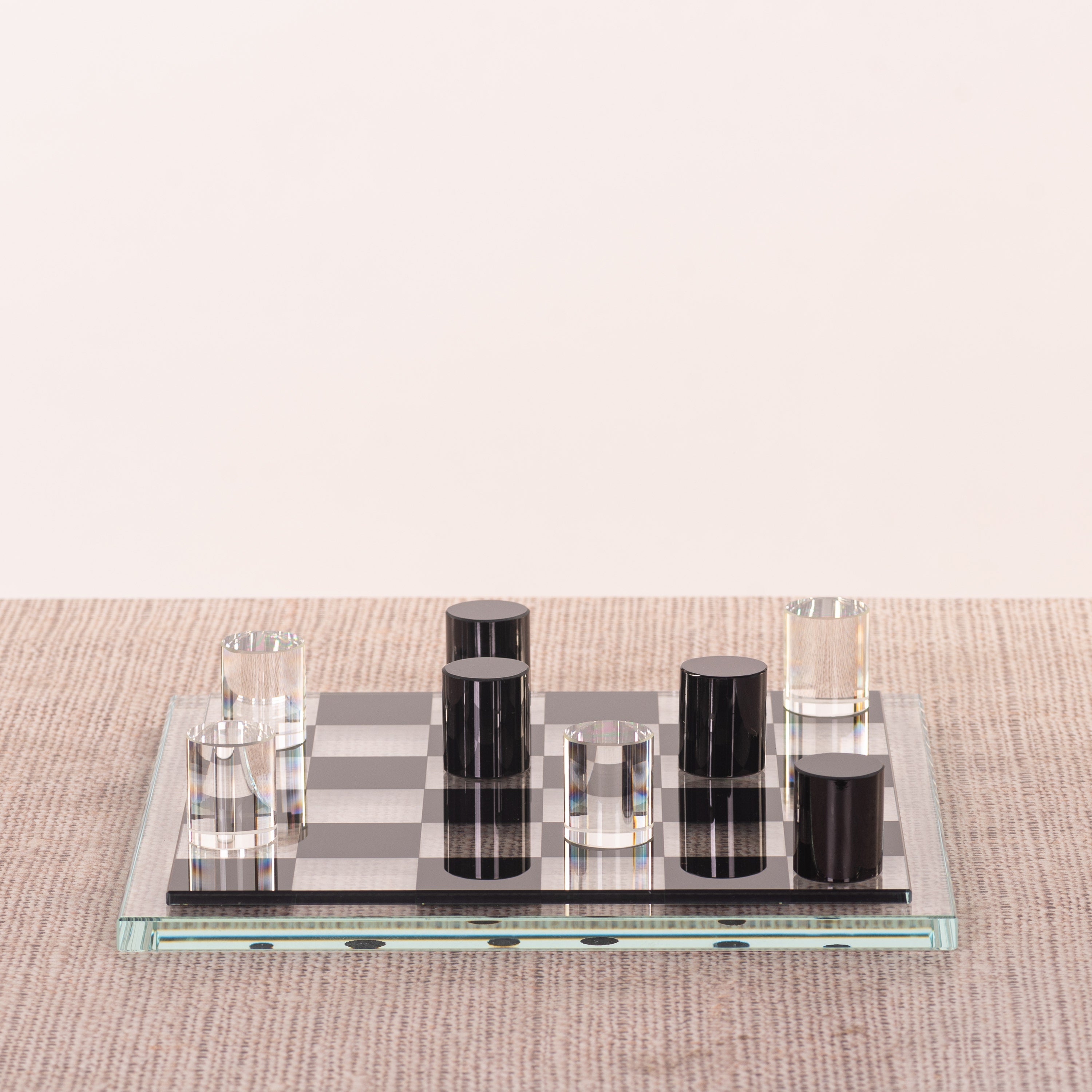 Making Moves (Clear, Black) Glass Home Decor