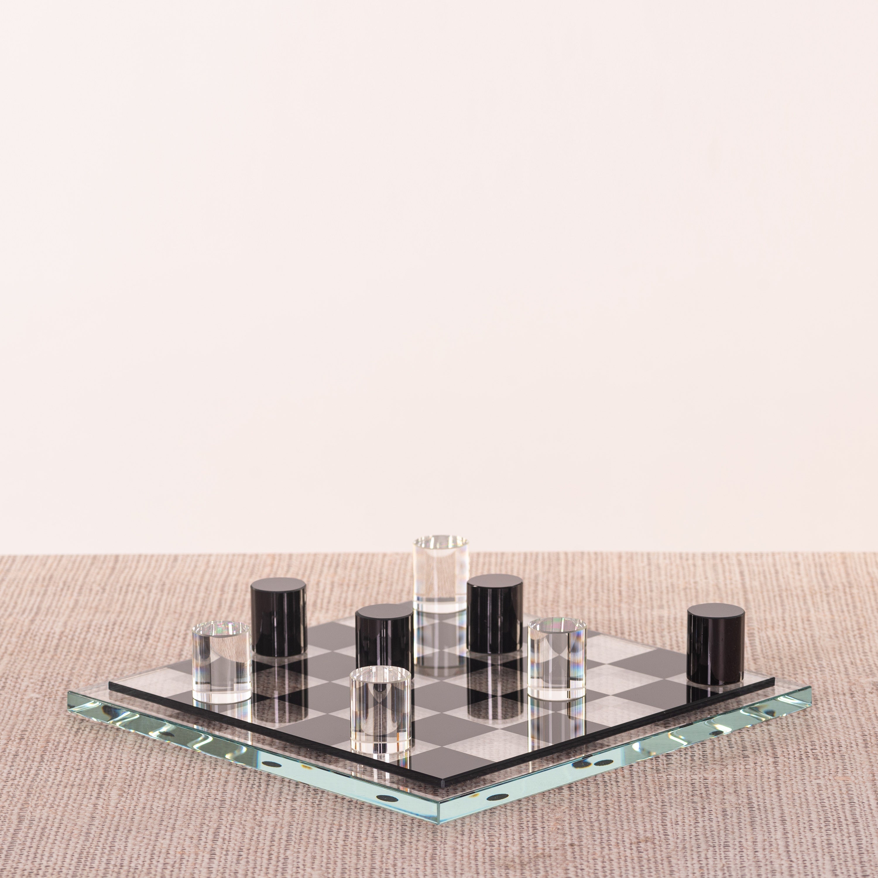 Making Moves (Clear, Black) Glass Home Decor