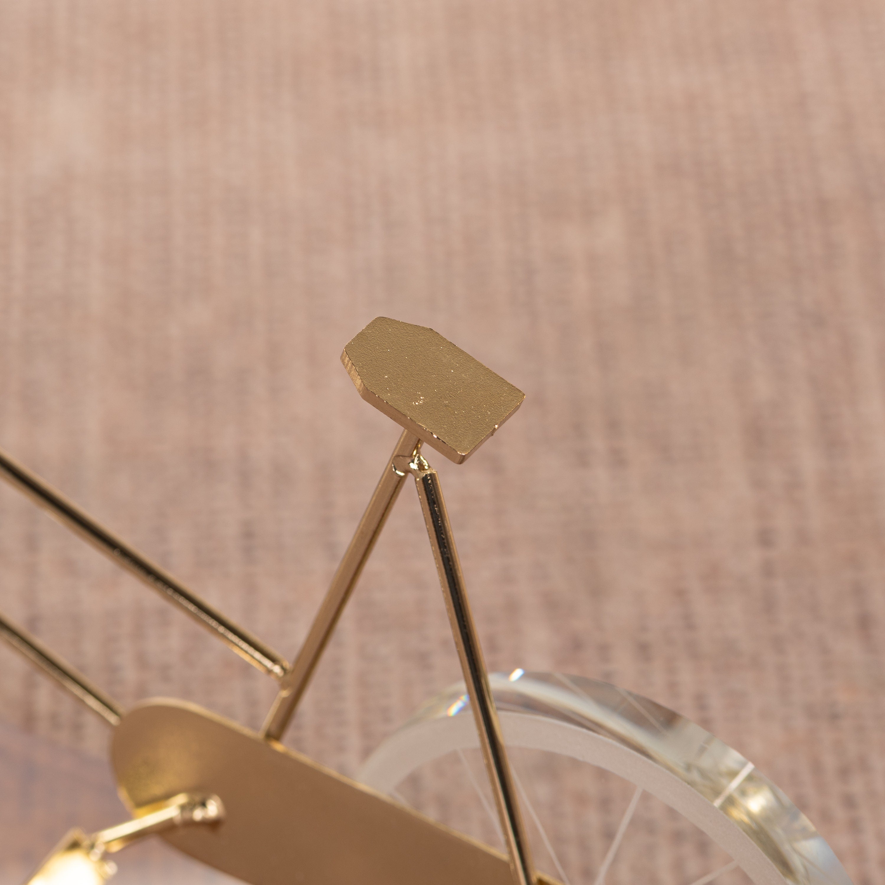 Soul Spin (Gold, Clear) Glass Home Decor