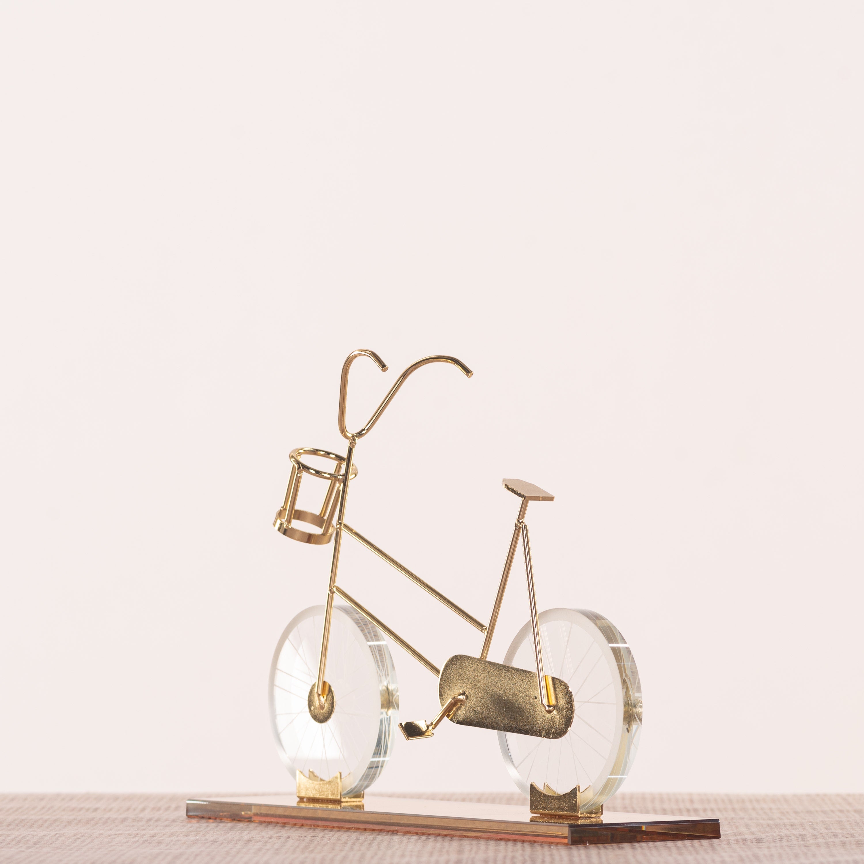 Soul Spin (Gold, Clear) Glass Home Decor