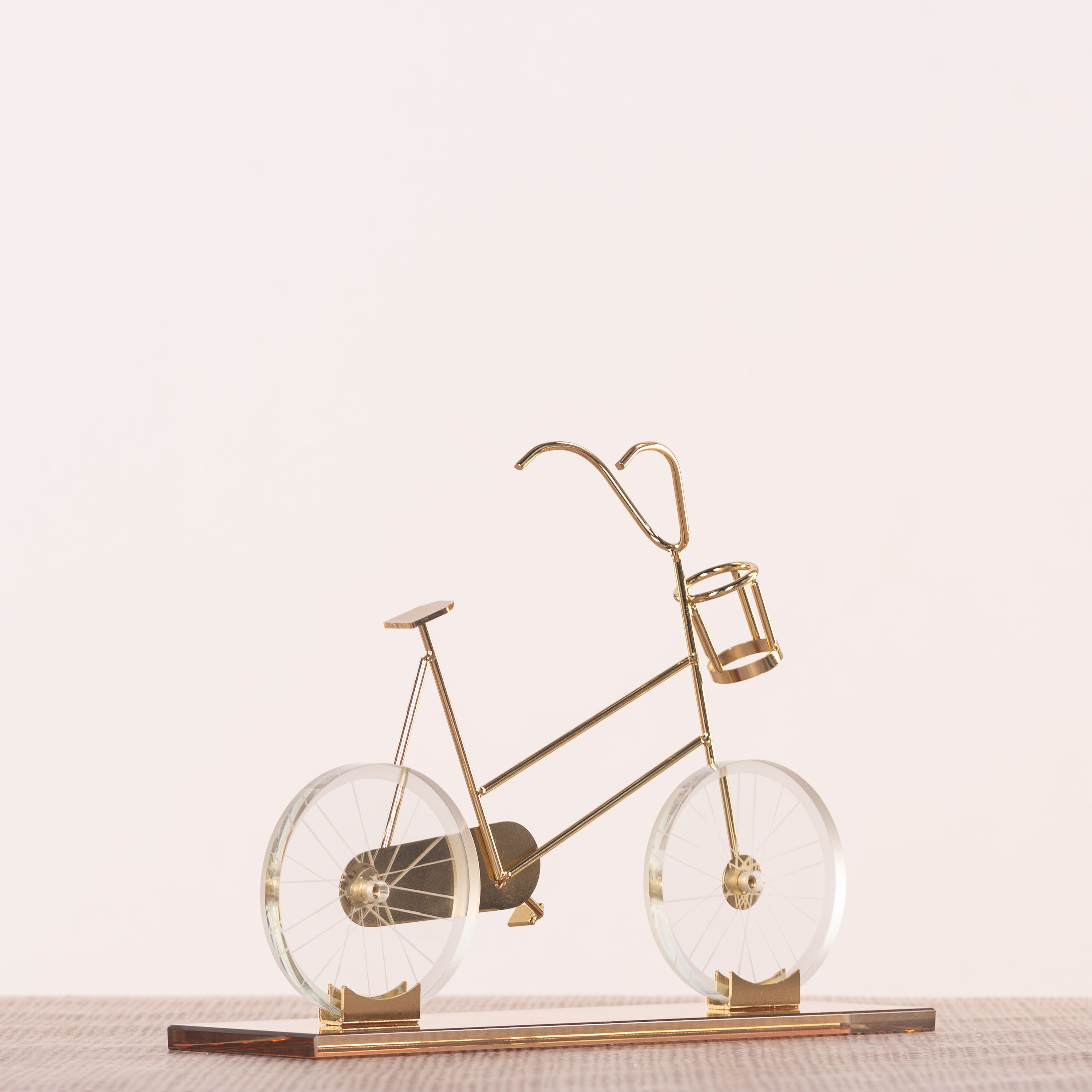 Soul Spin (Gold, Clear) Glass Home Decor