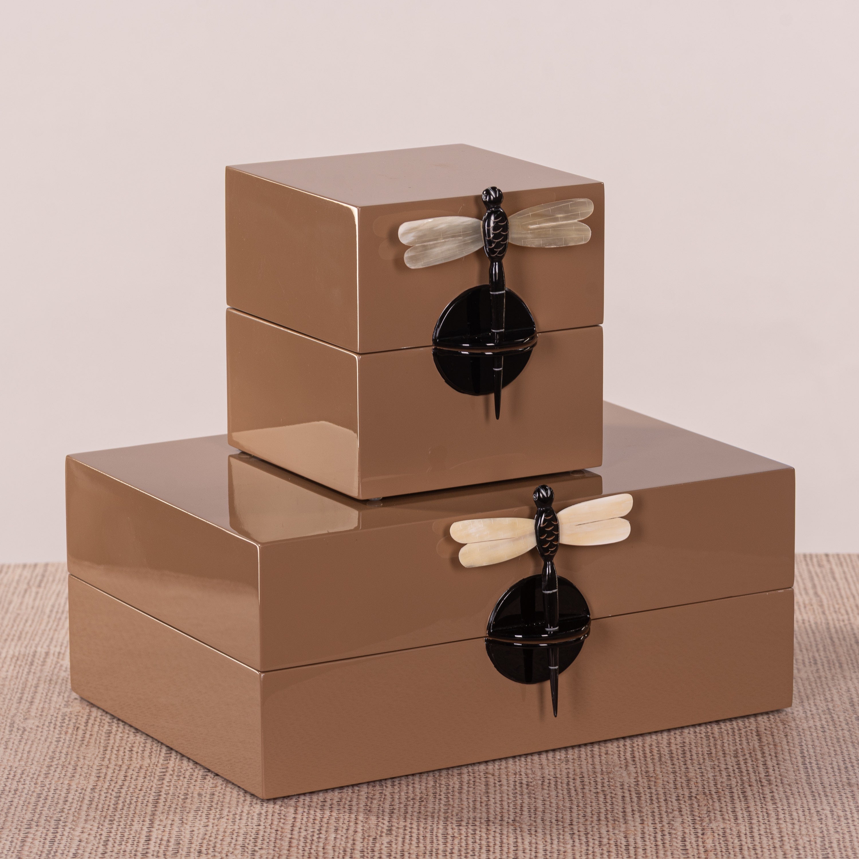 Wings Remembered (Large, Brown) Wooden Decorative Box