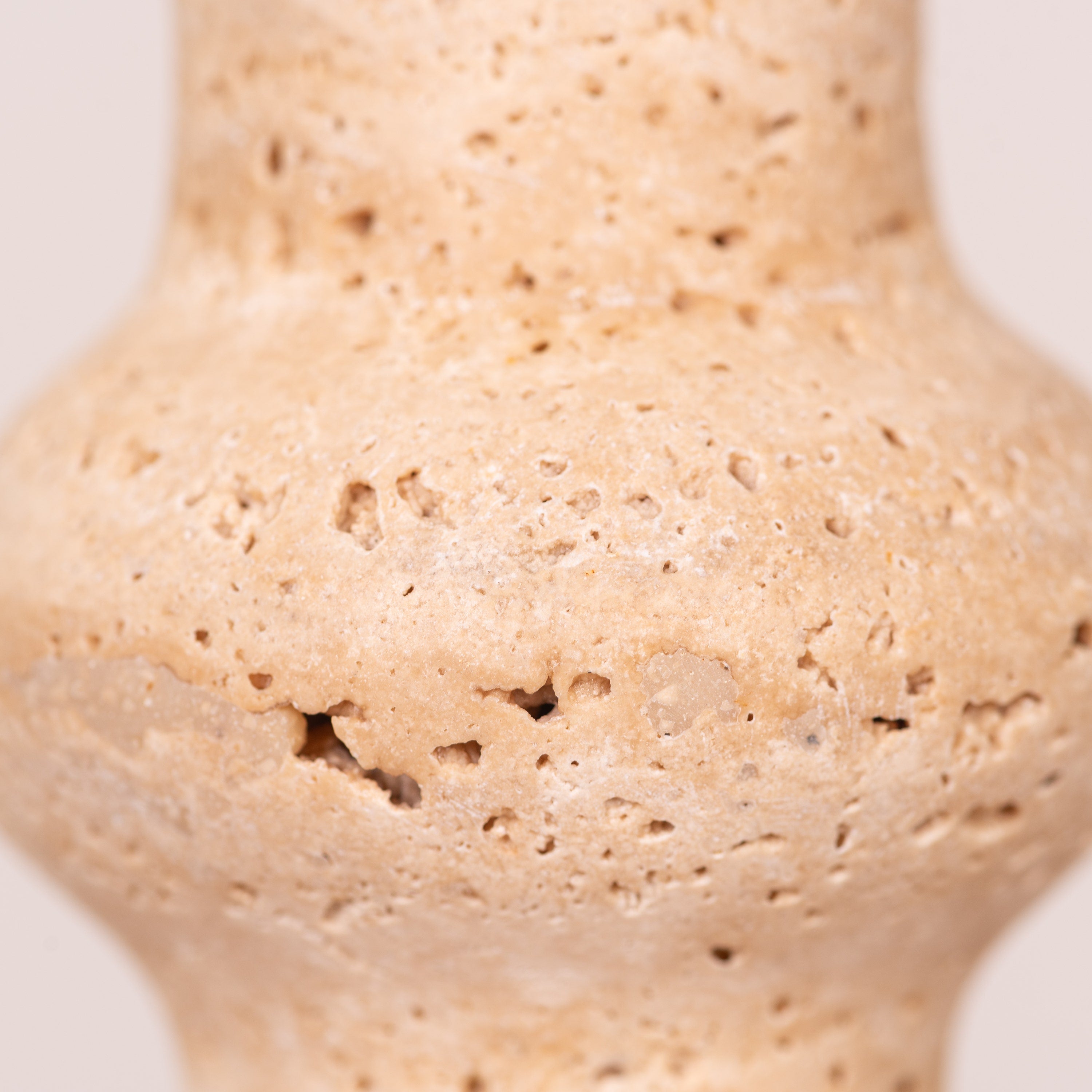 Otherly Love (Large, Beige) Marble Candle Holder