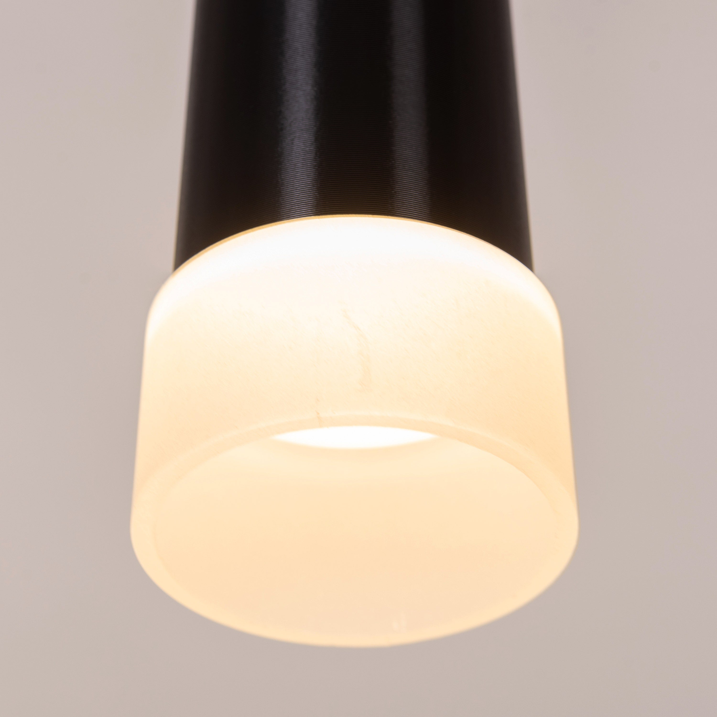 Aura- 05W Black (3000K) LED Designer Series Pendant (DL01-10030)
