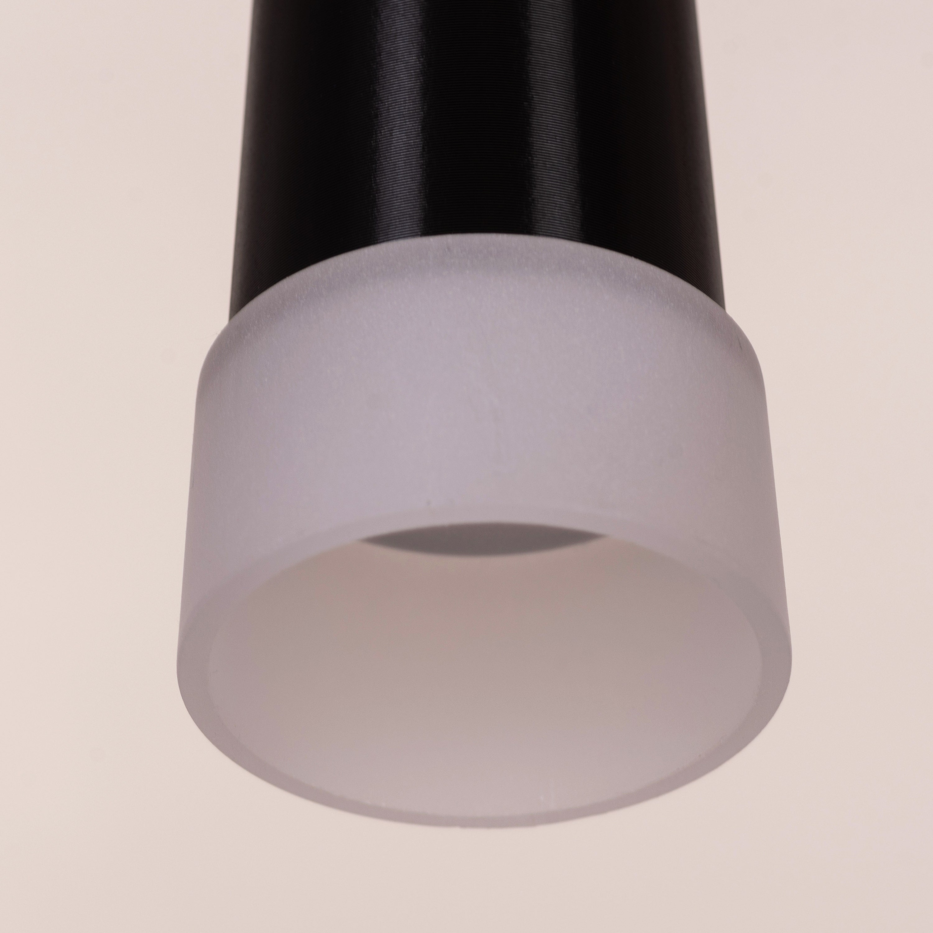 Aura- 05W Black (3000K) LED Designer Series Pendant (DL01-10030)