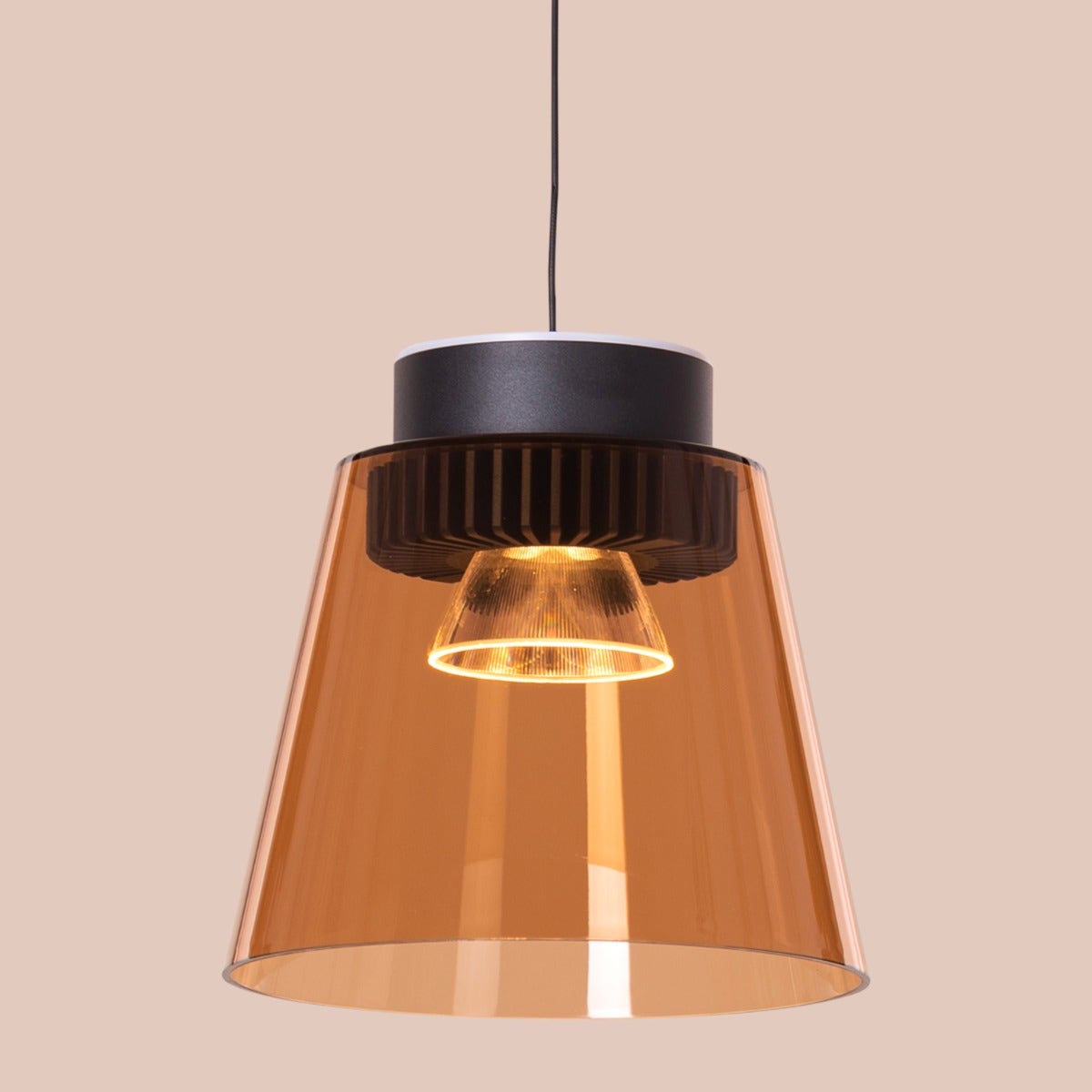 Paros- 7W Amber (3000K) LED Designer Series Pendant (DL01-10340)