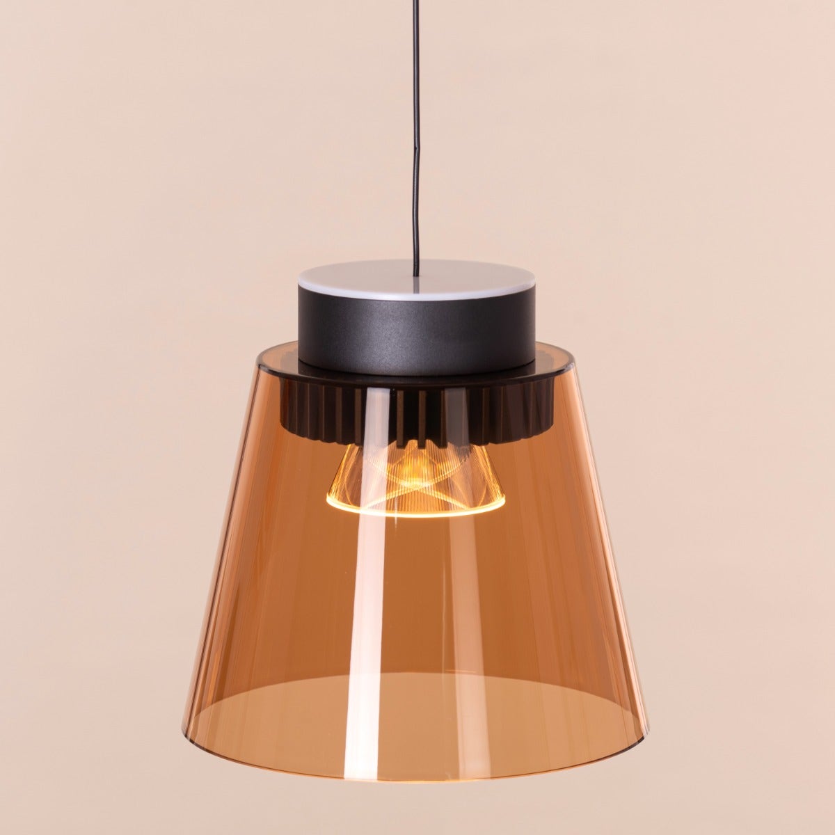 Paros- 7 واط كهرماني (3000 كلفن) مصباح قلادة من سلسلة LED Designer (DL01-10340)