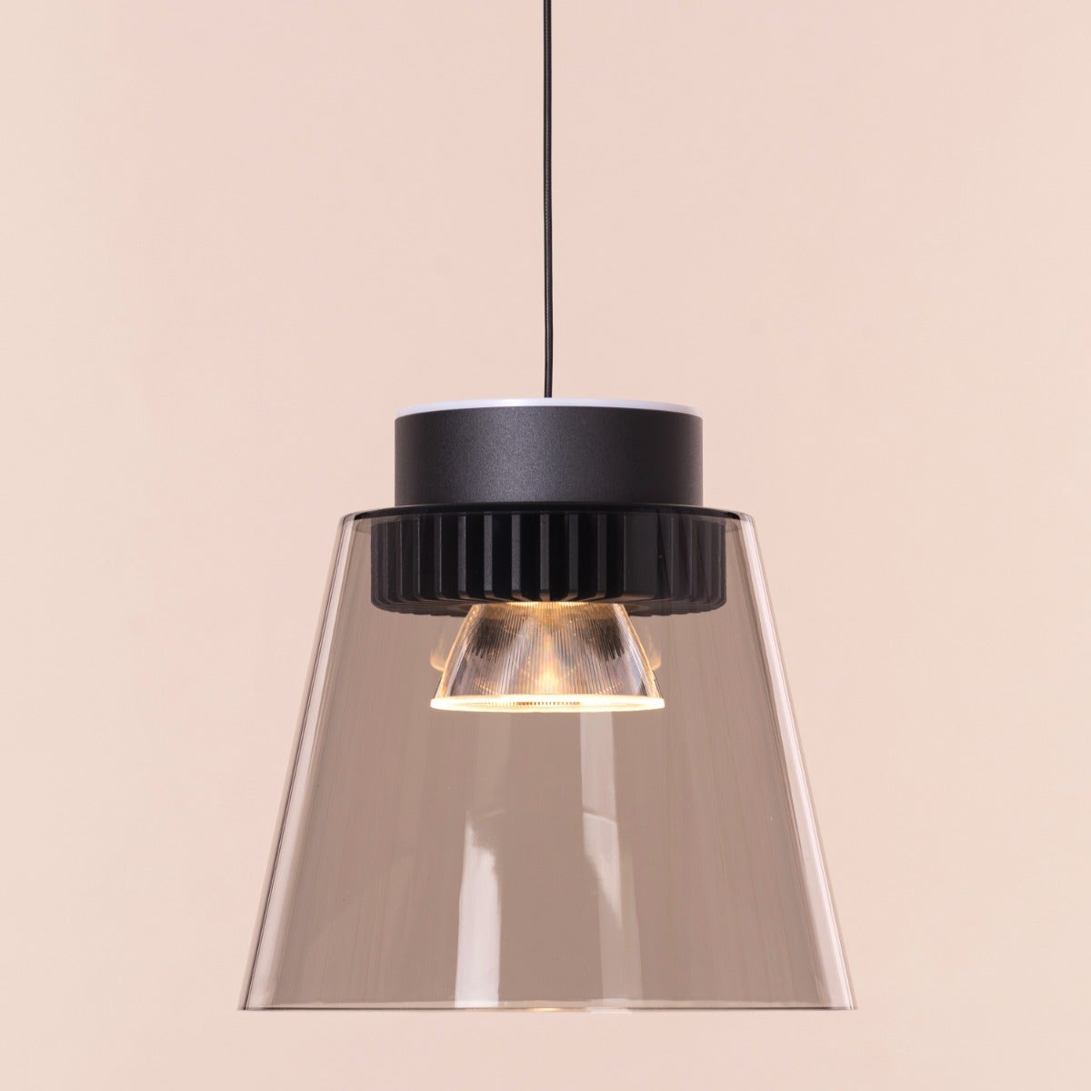 Paros- 7W Smokey Grey (3000K) LED Designer Series Pendant (DL01-10341)