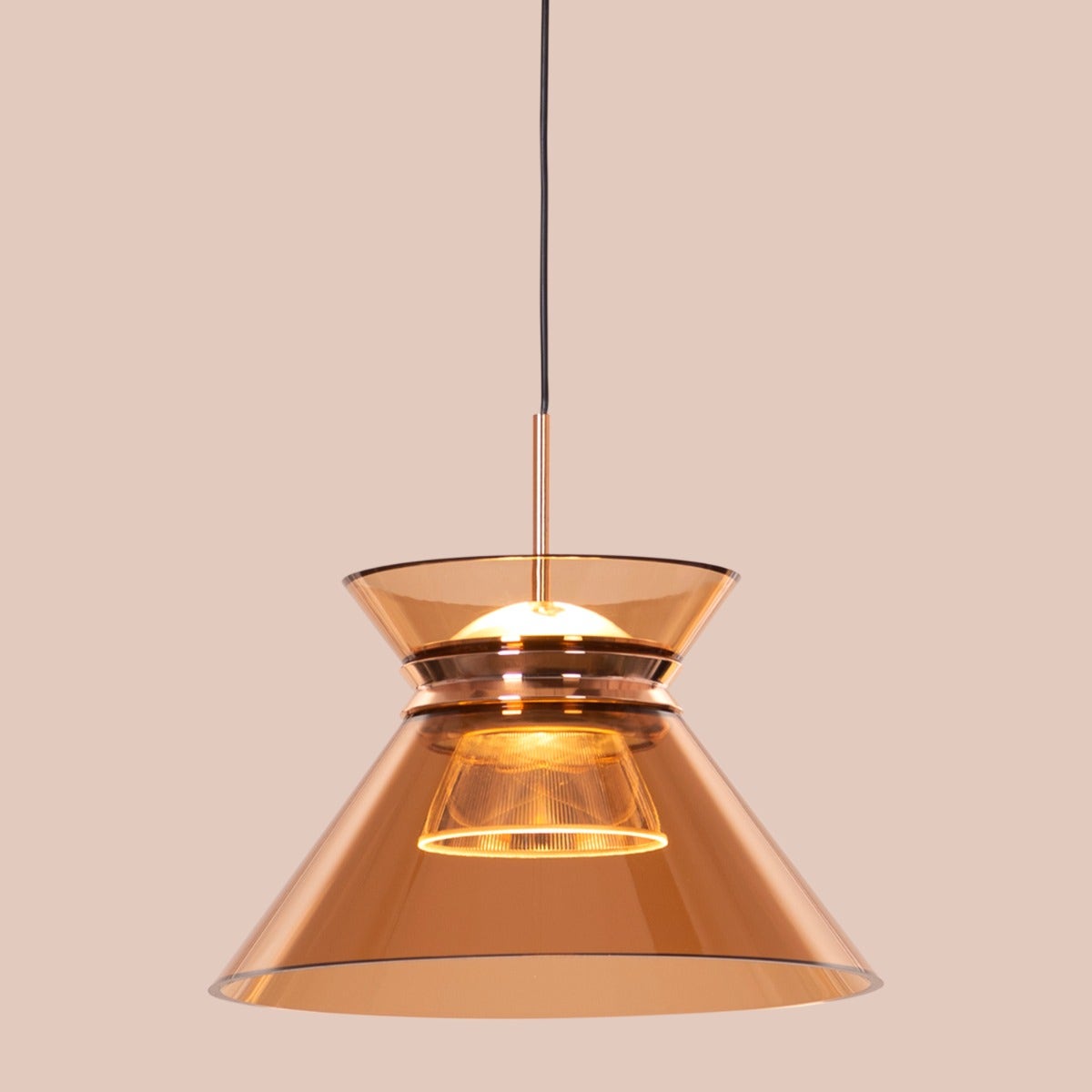 Persis- 7W Amber (3000K) LED Designer Series Pendant (DL01-10342)