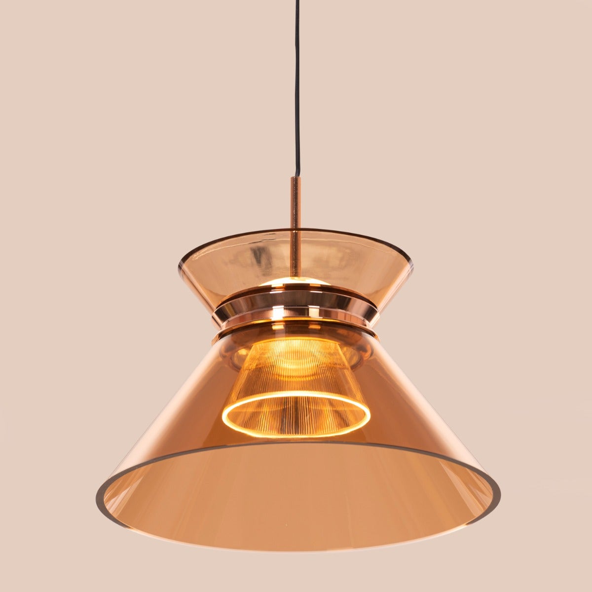 Persis- 7W Amber (3000K) LED Designer Series Pendant (DL01-10342)