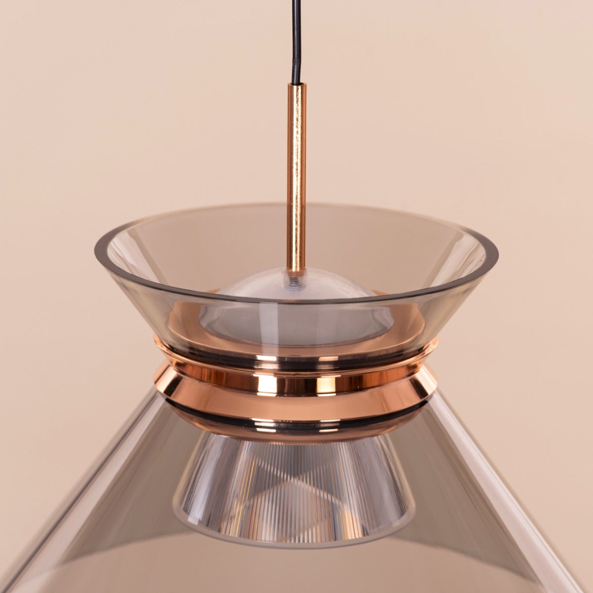 Persis- 7W Smokey Grey (3000K) LED Designer Series Pendant (DL01-10343)
