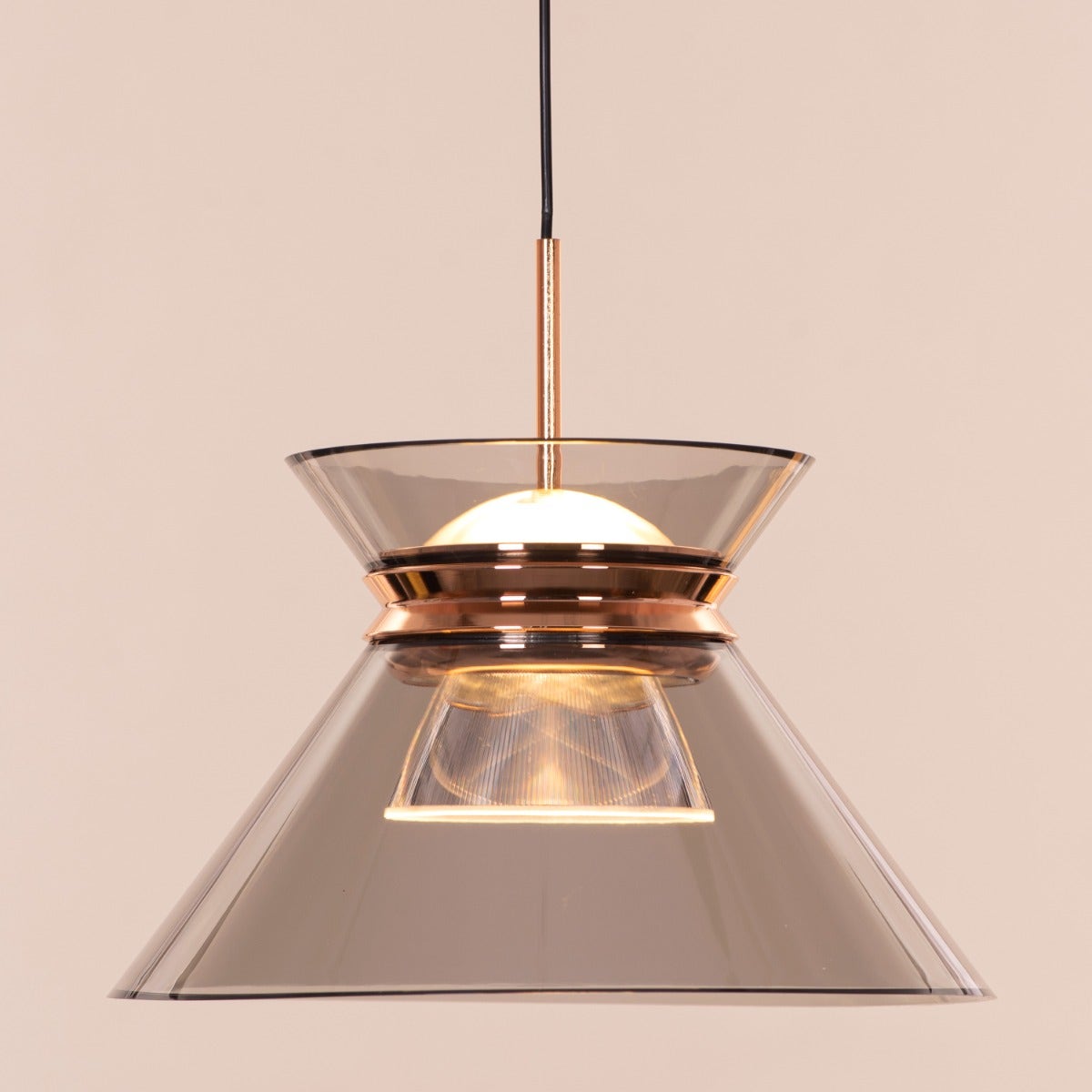 Persis- 7W Smokey Grey (3000K) LED Designer Series Pendant (DL01-10343)