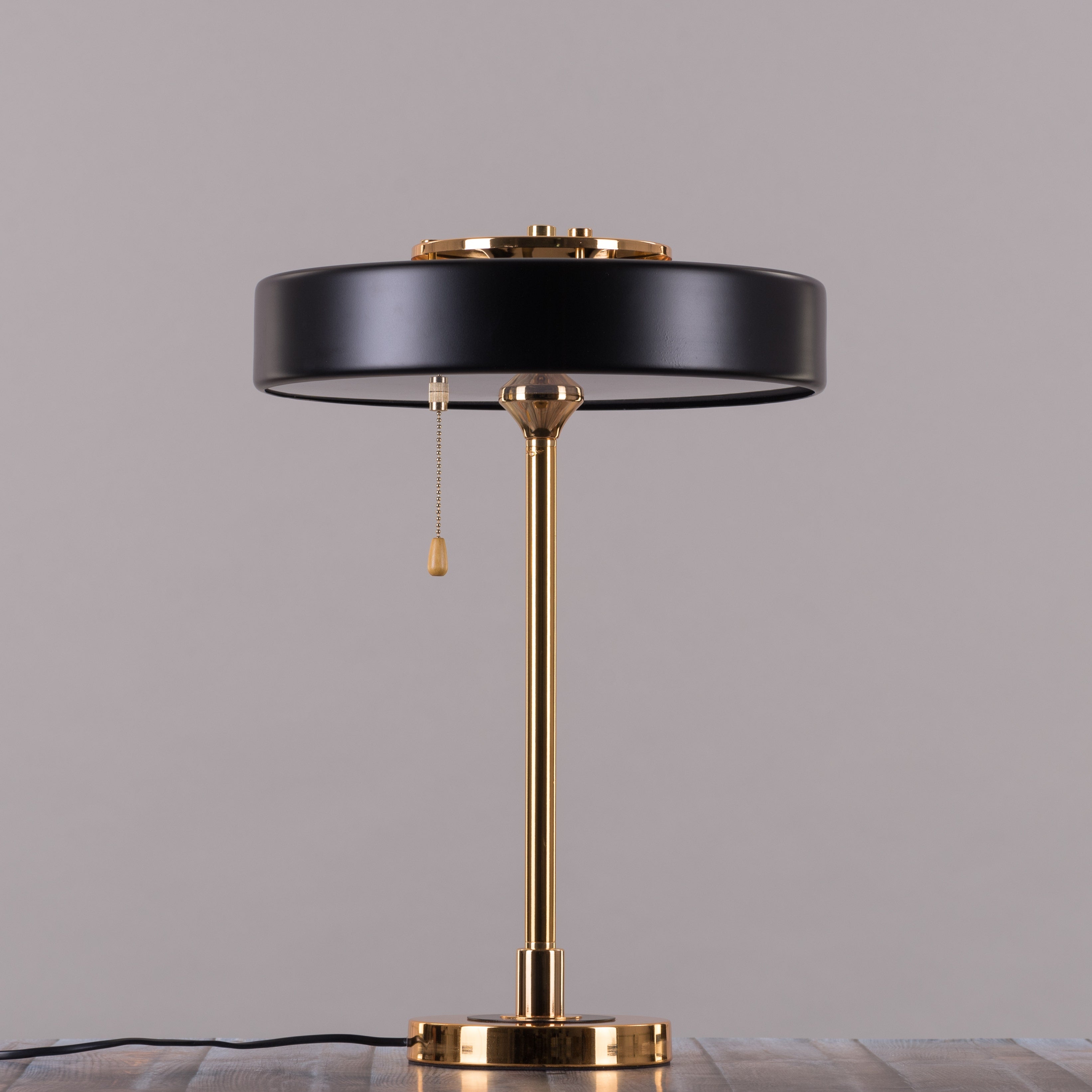 Pull The Plug (Matte Gold) Table Lamp