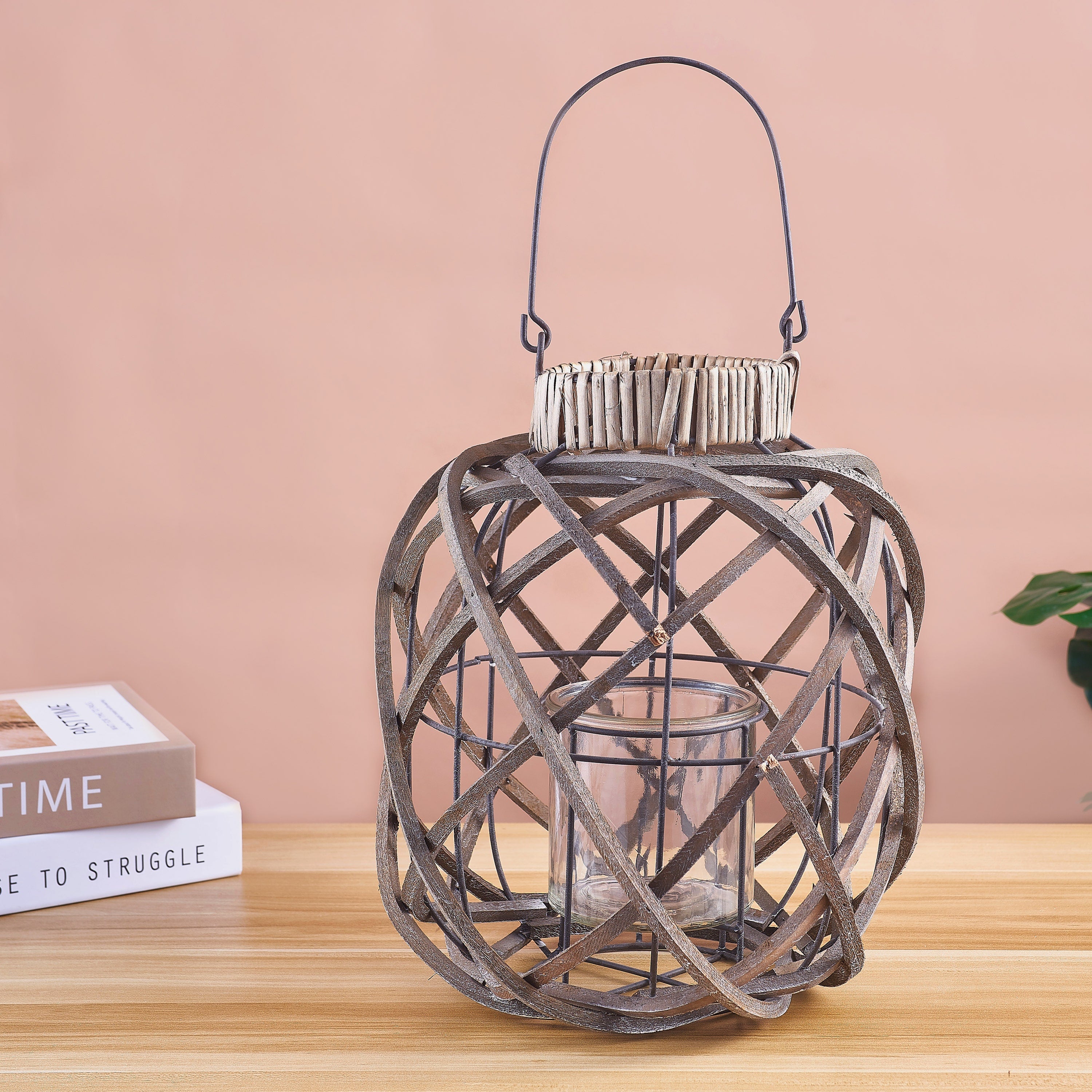 Light a Lamp (Small, Brown) Wooden