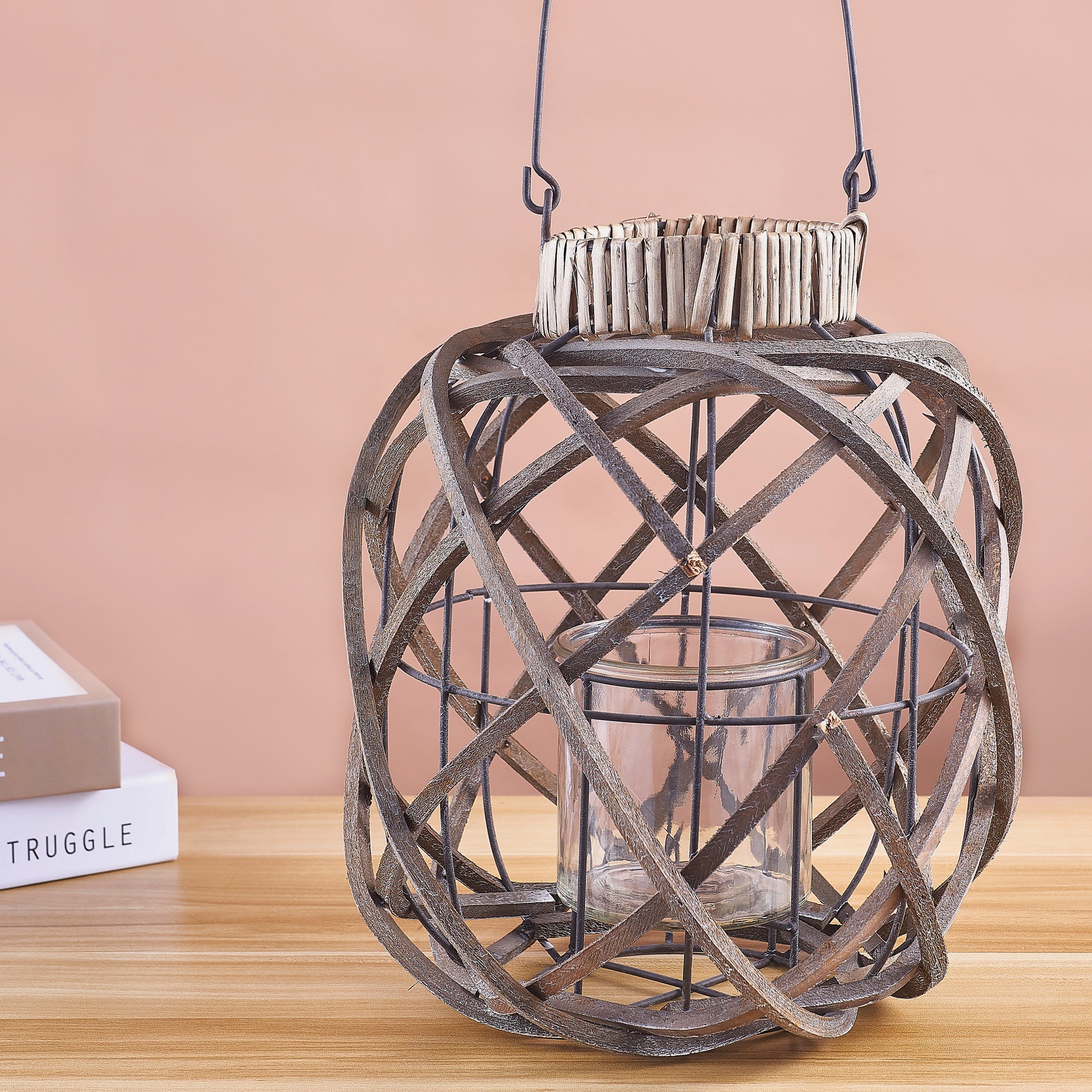 Light a Lamp (Small, Brown) Wooden