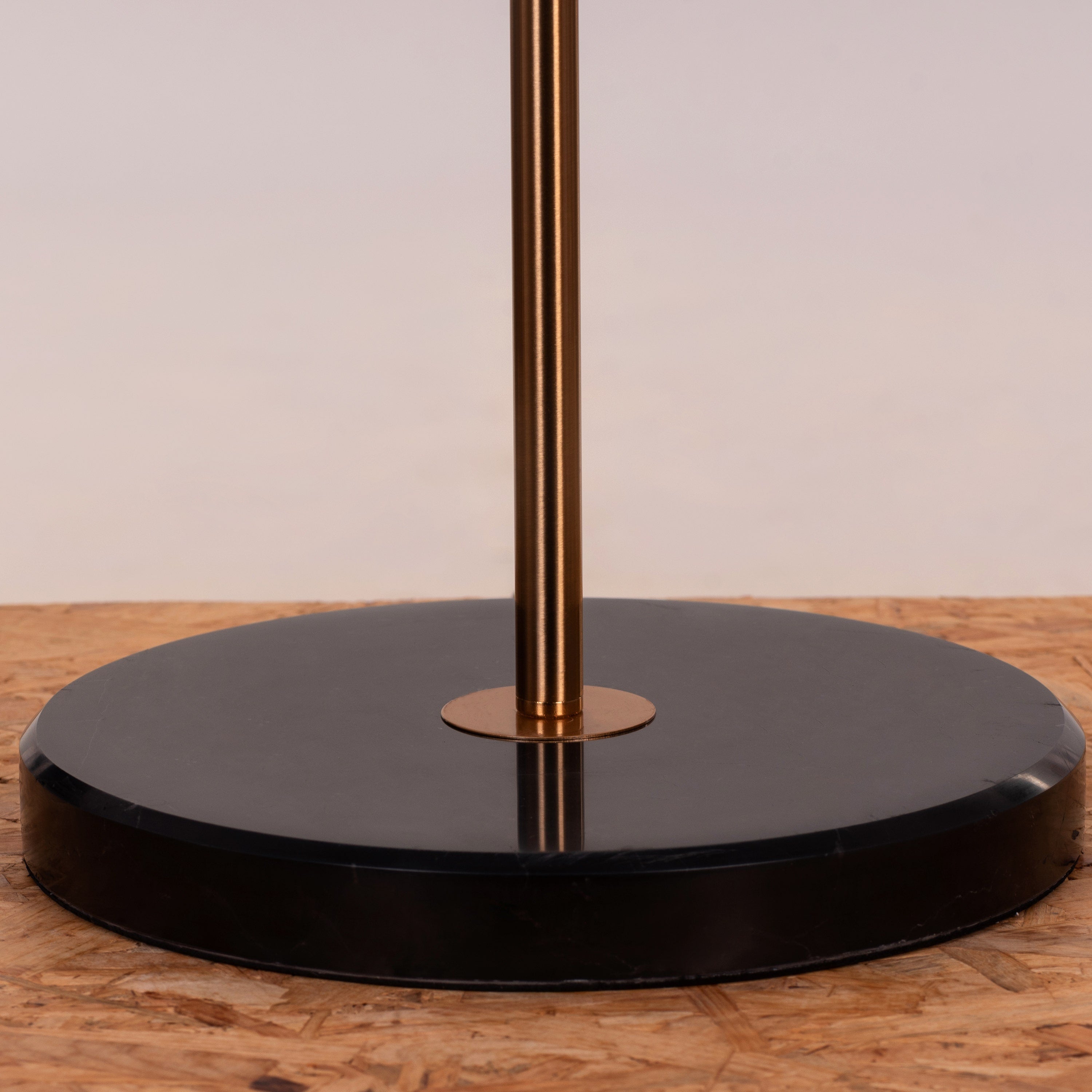 Sundance (Gold) Clear Bubble Glass Floor Lamp