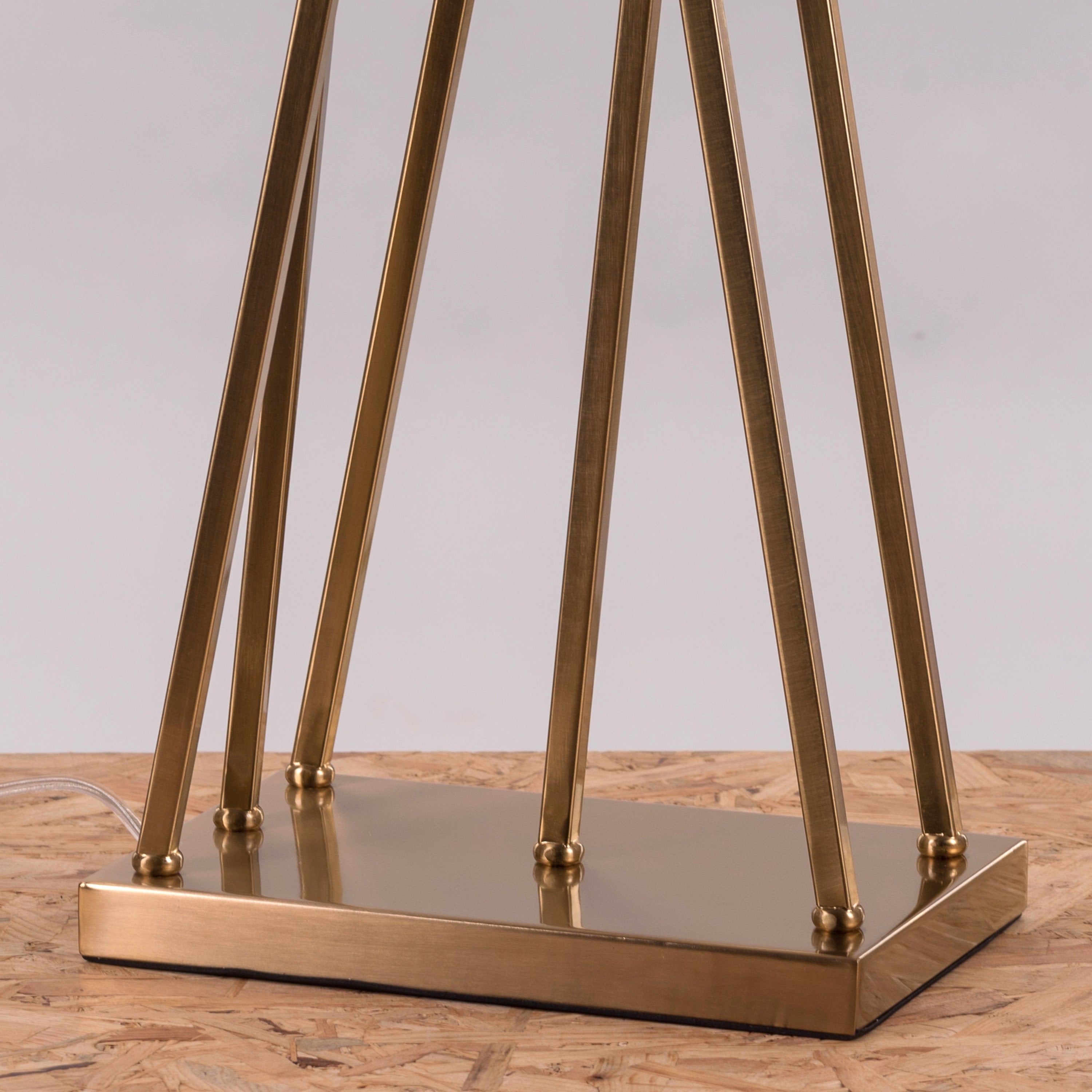 Cross Your Heart (Gold) Floor Lamp