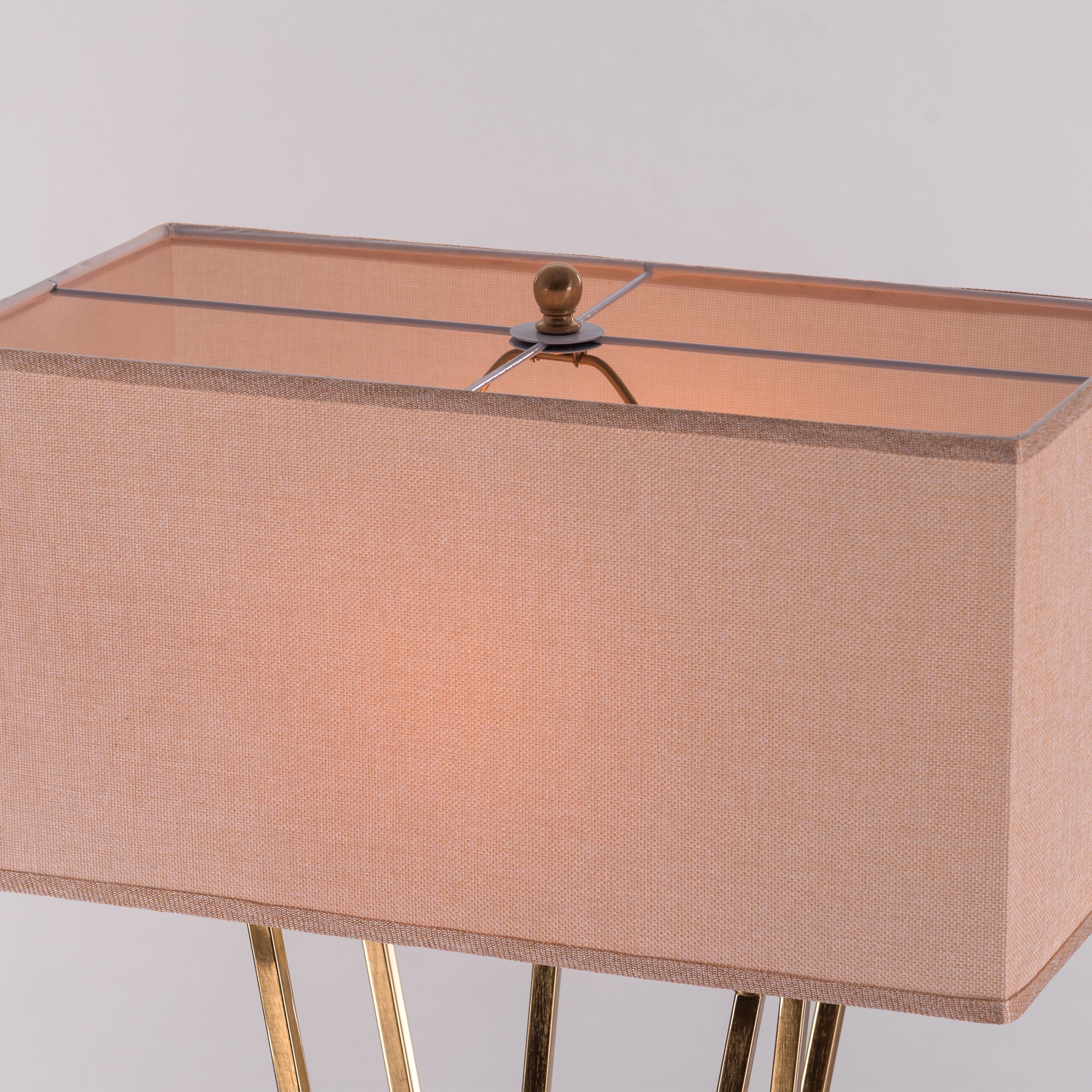 Cross Your Heart (Gold) Floor Lamp