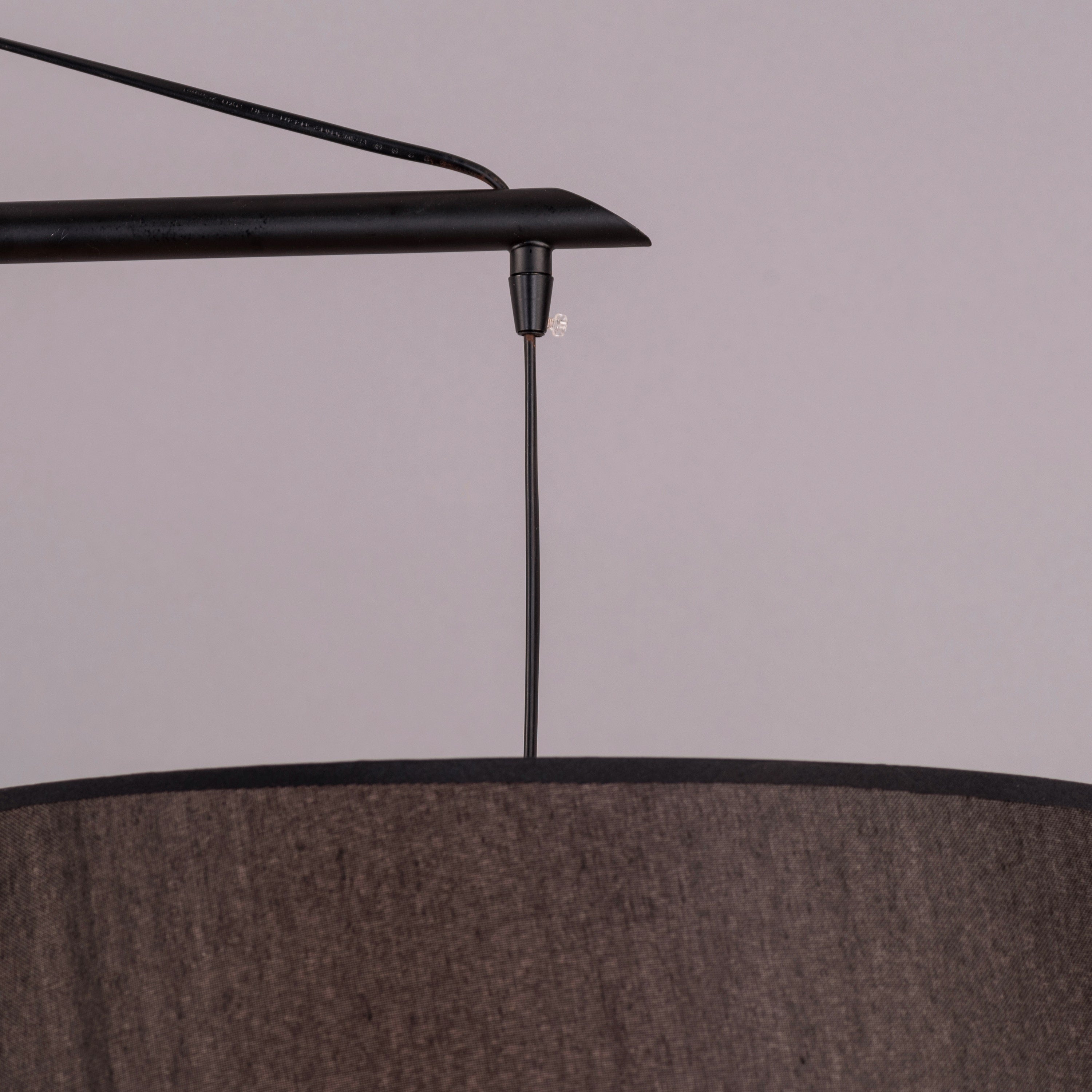 It's A Wrap (Black) Marble Floor Lamp