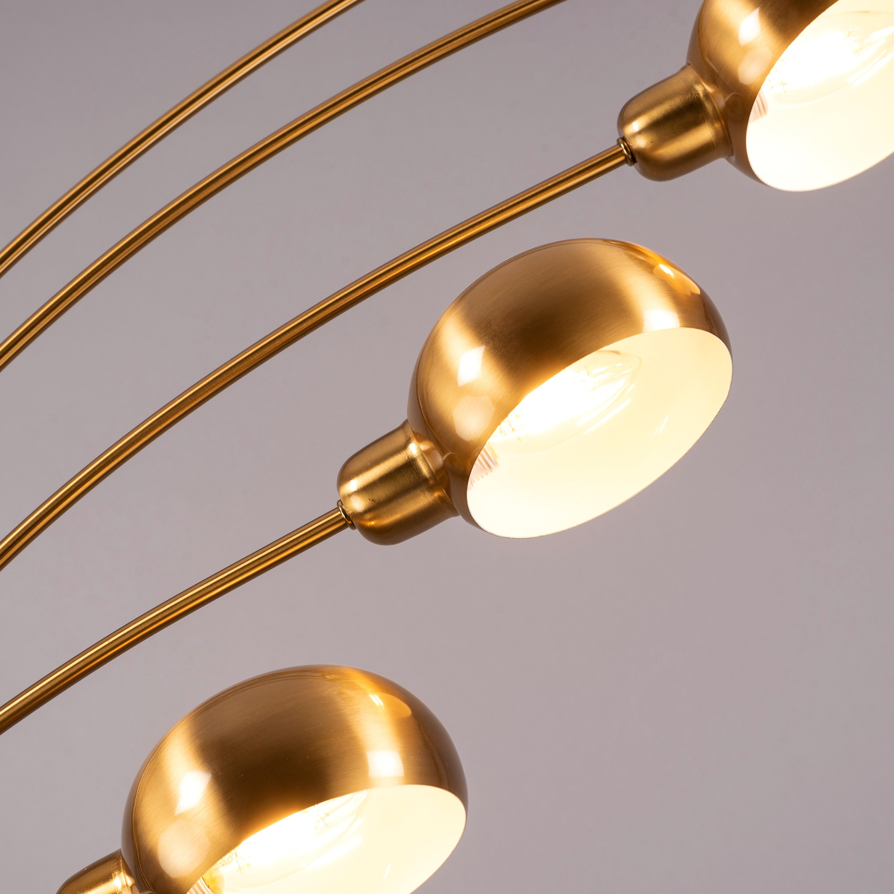 Take Me Anywhere (Gold) Marble Floor Lamp