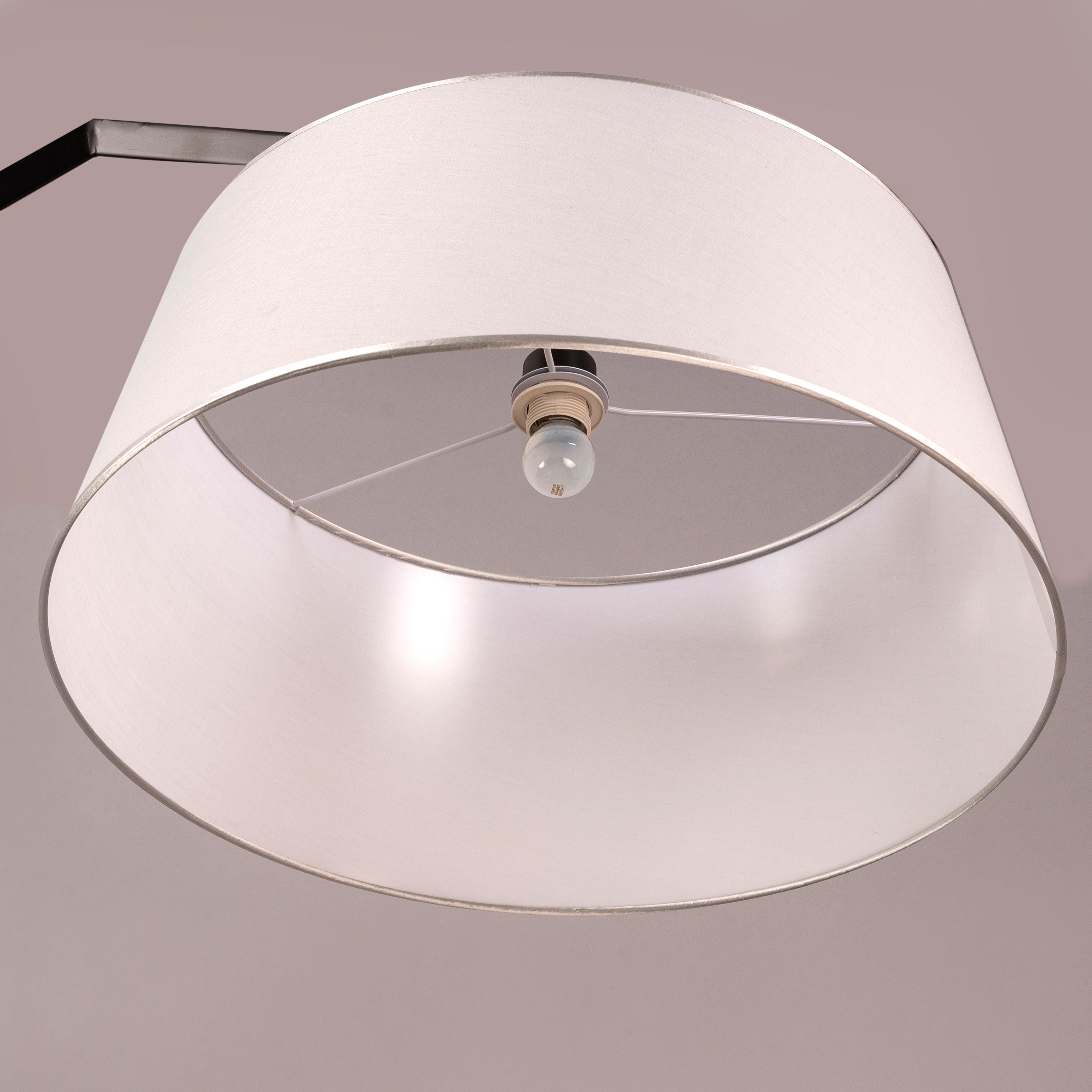 Style Goals (Black) Fabric Floor Lamp